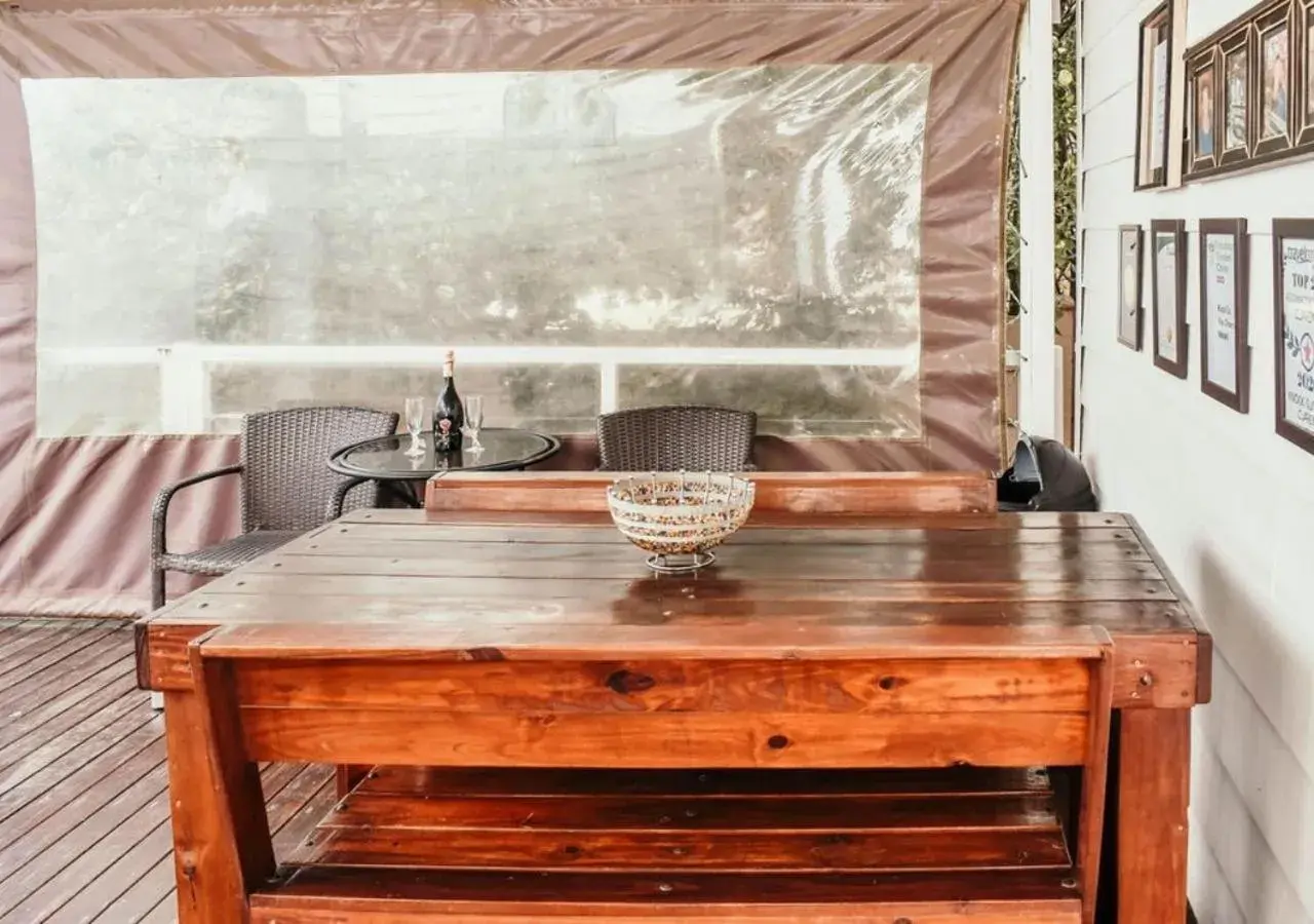 BBQ facilities in Knock Out View Clarens BBQ facilities in Knock Out View Clarens