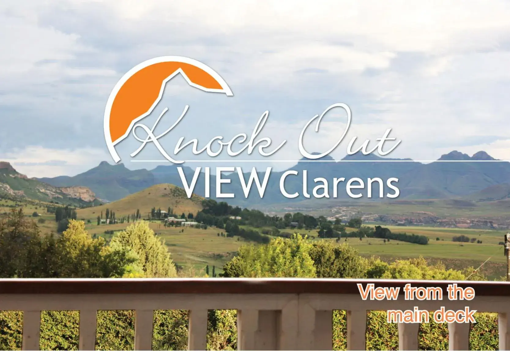 Mountain view in Knock Out View Clarens Mountain view in Knock Out View Clarens