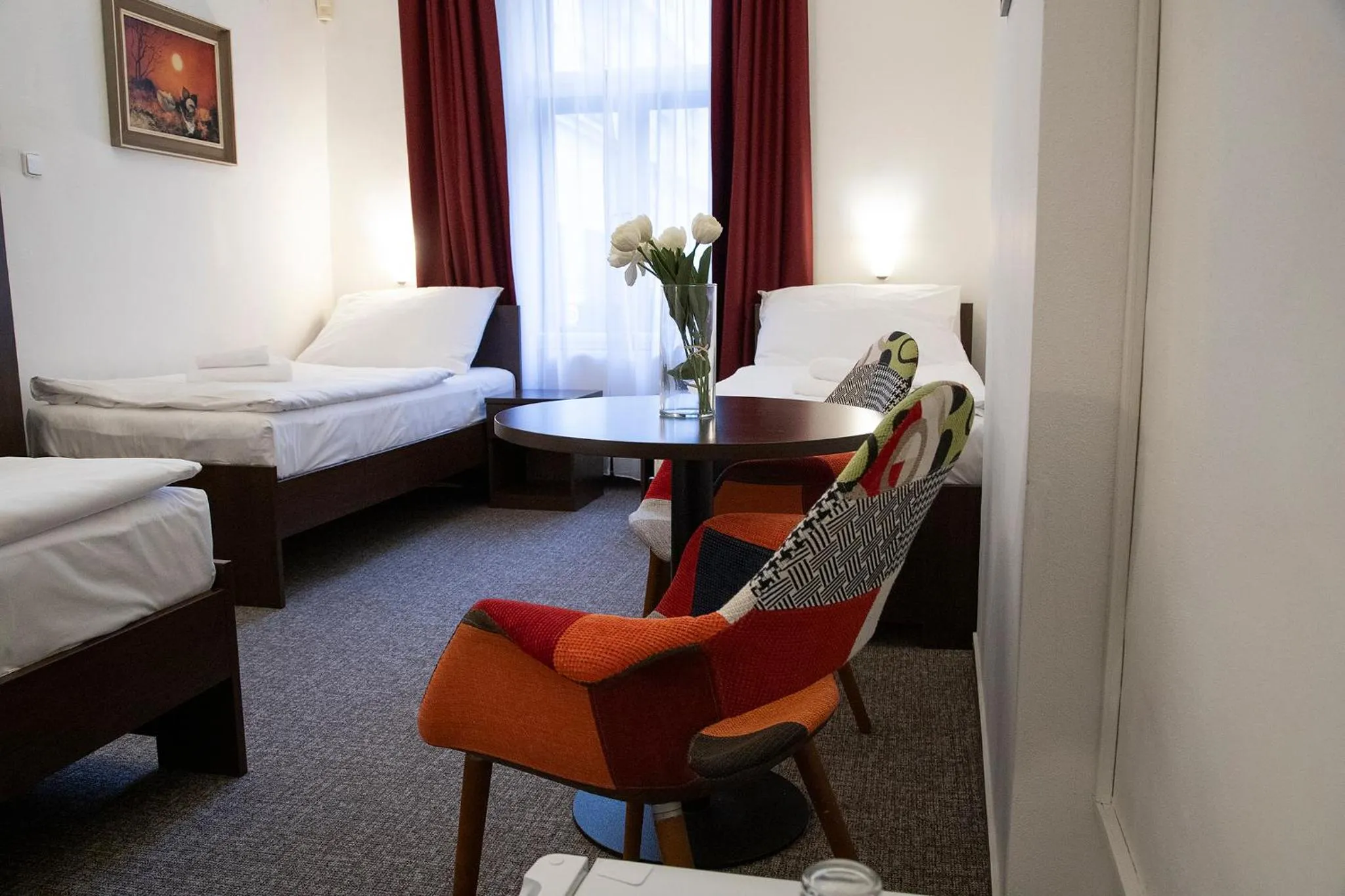 Bed in Old Prague House