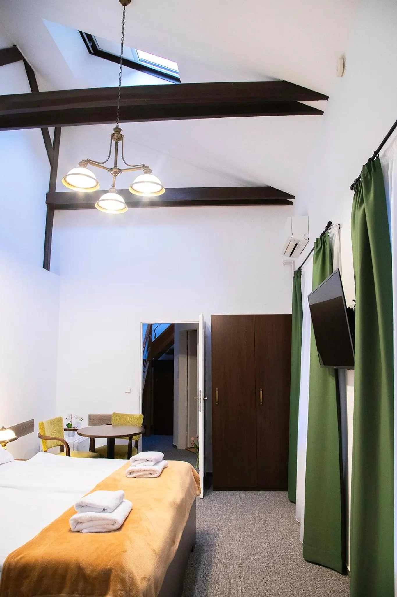 Bed in Old Prague House