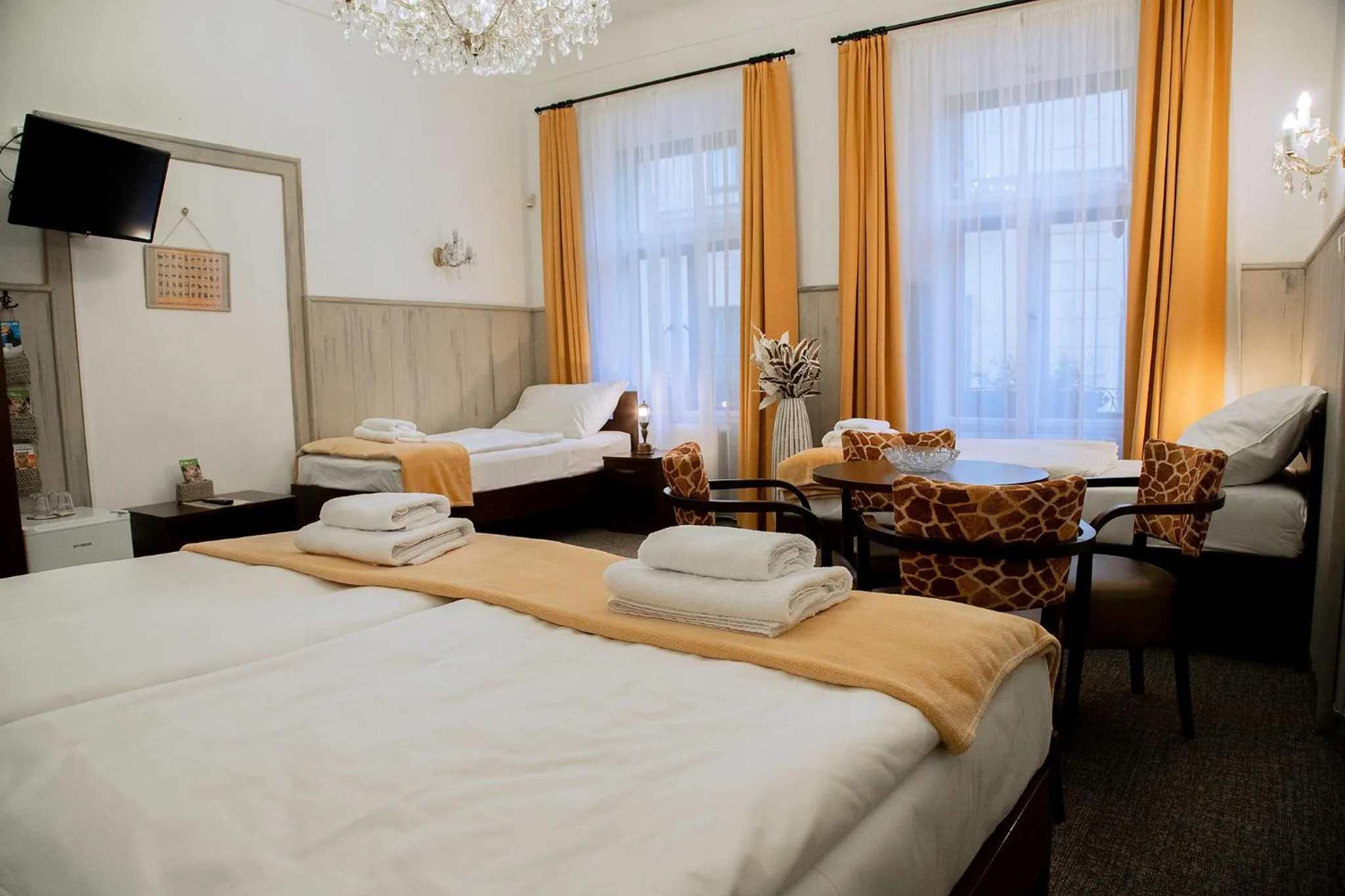 Bed in Old Prague House