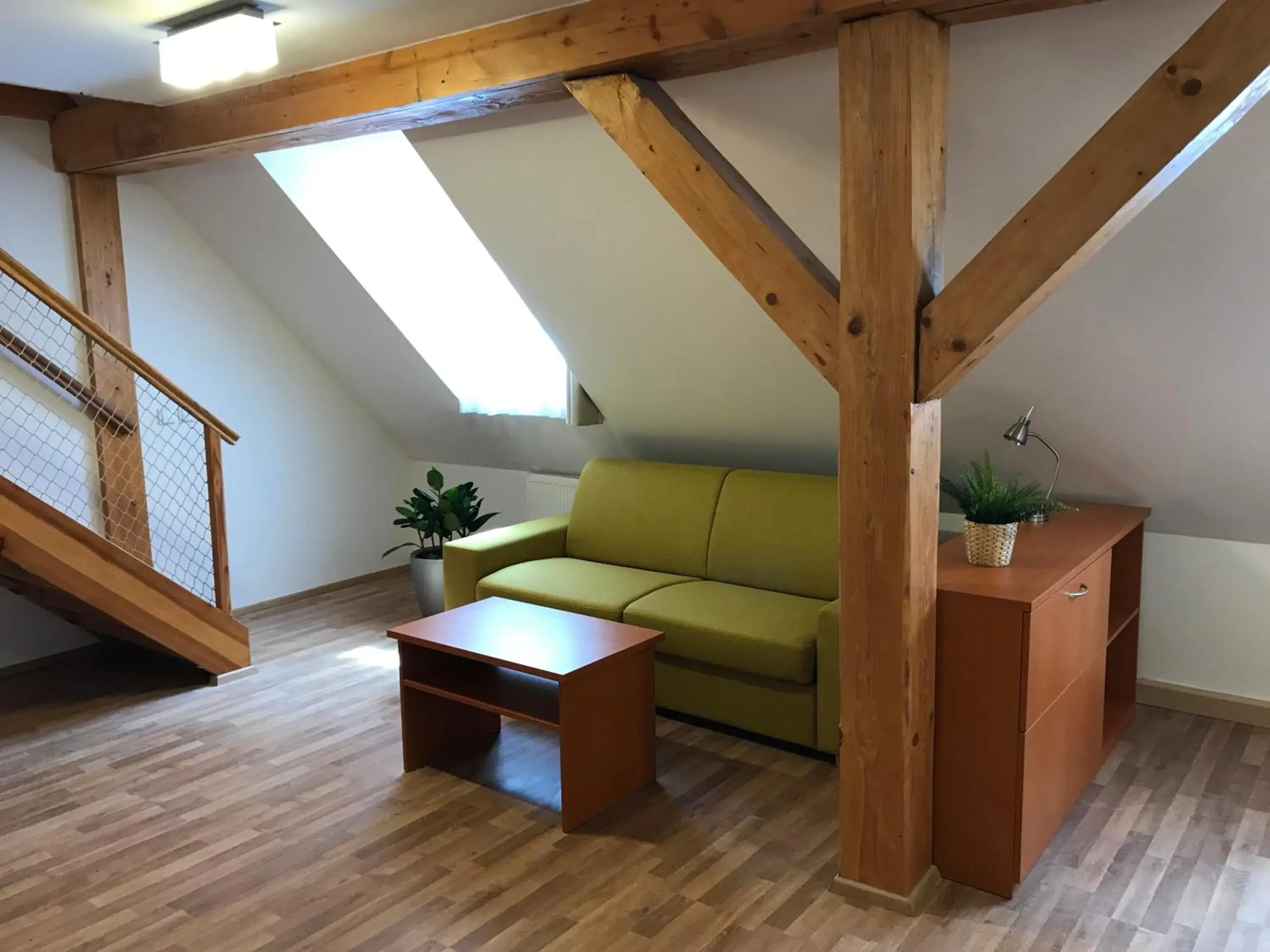 Living room in Old Prague House Living room in Old Prague House