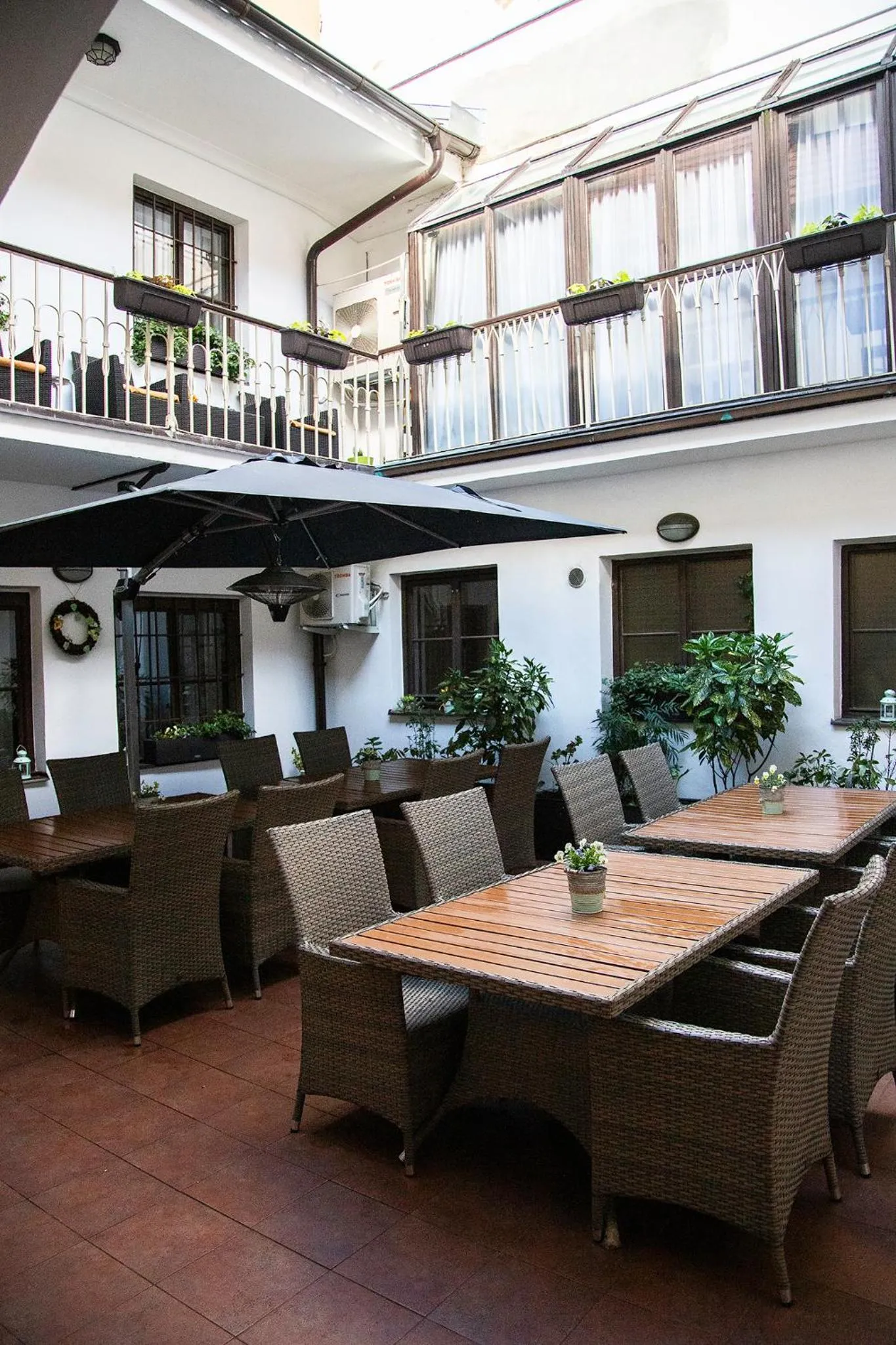 Seating area in Old Prague House