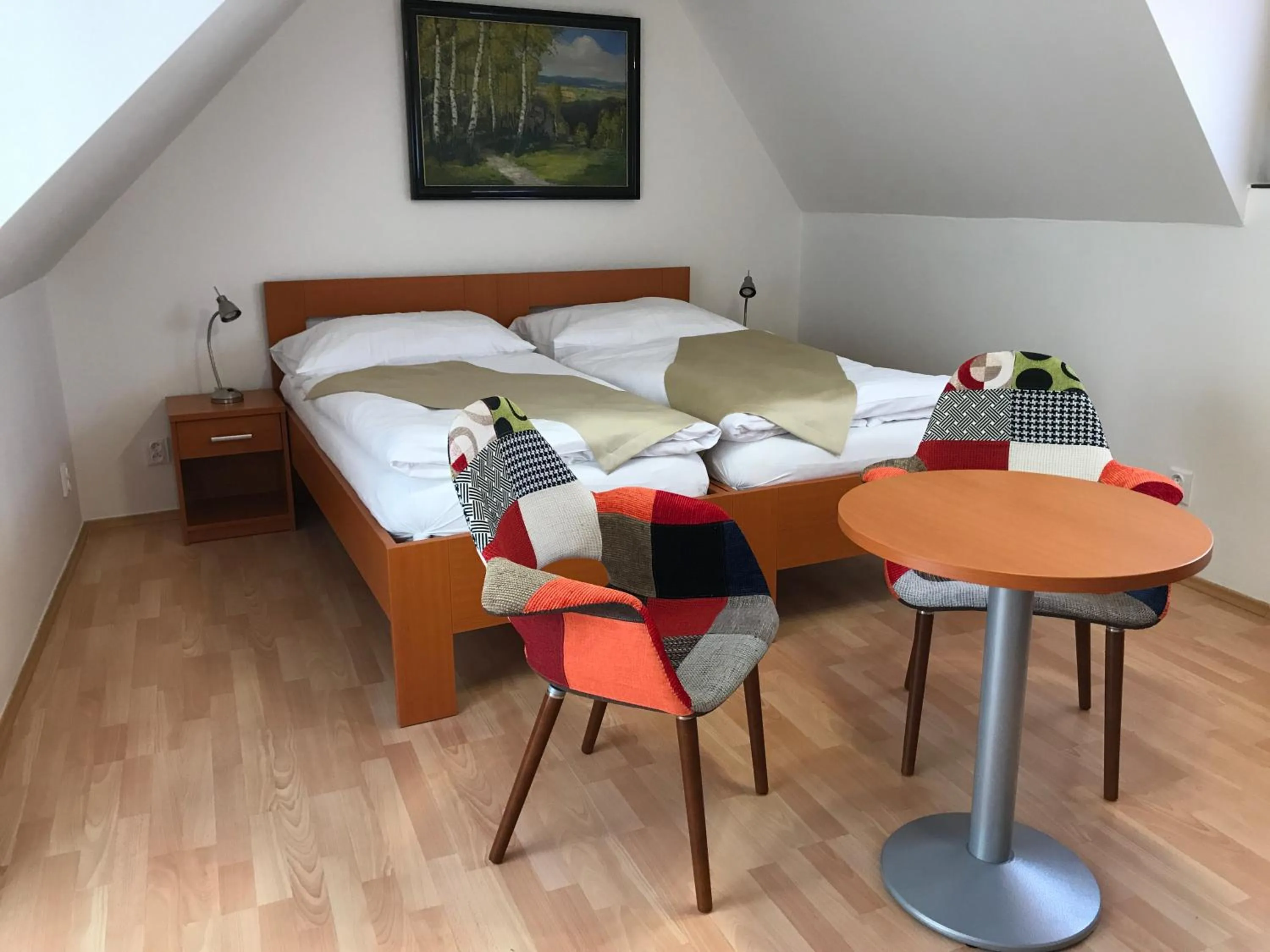 Bed in Old Prague House