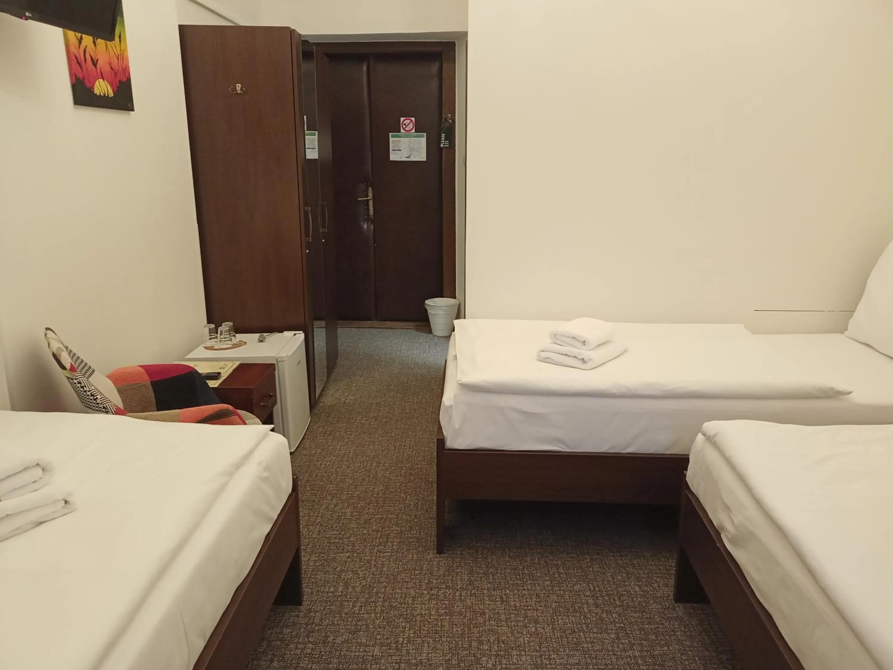 Bed in Old Prague House