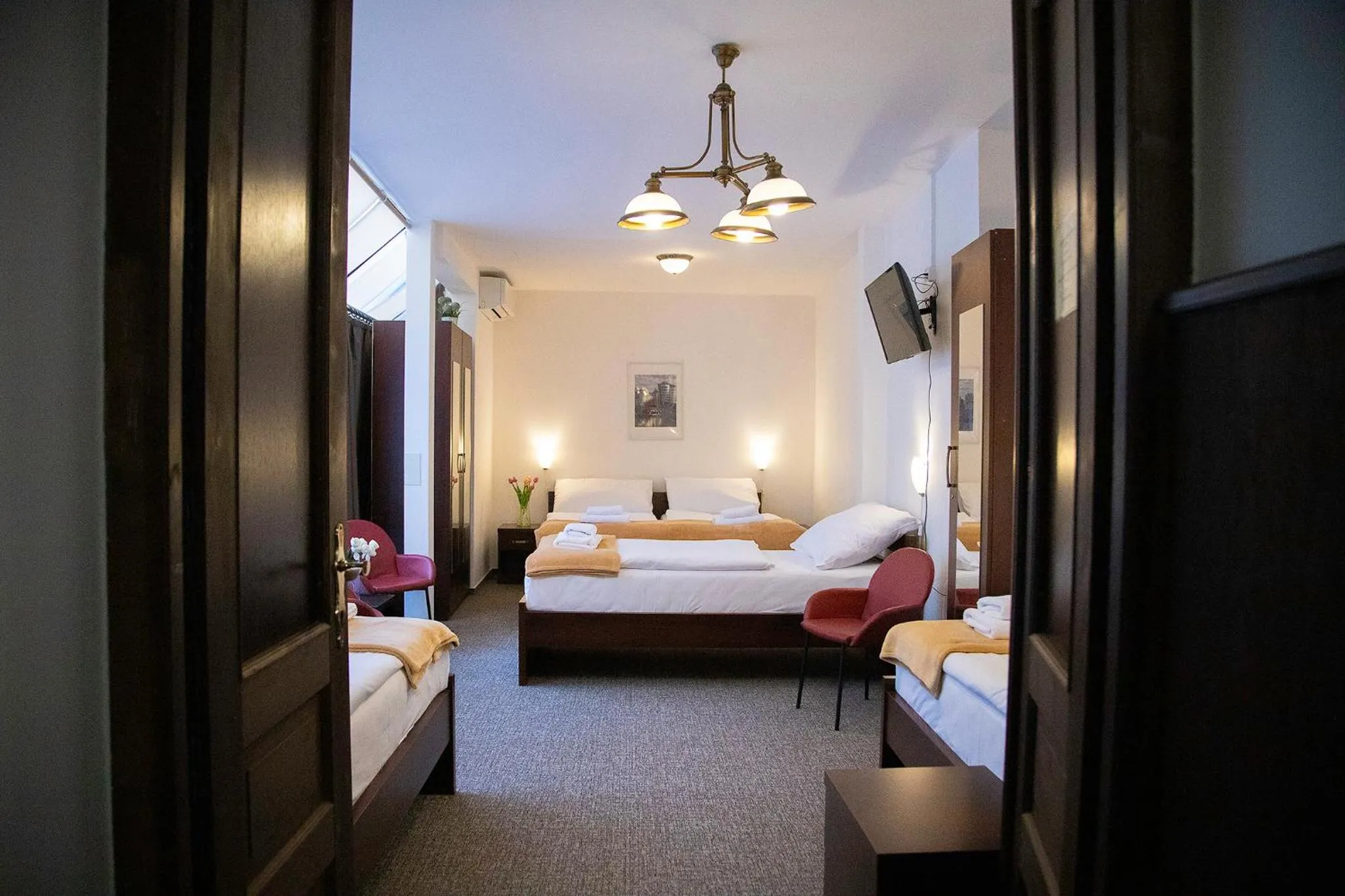 Bed in Old Prague House