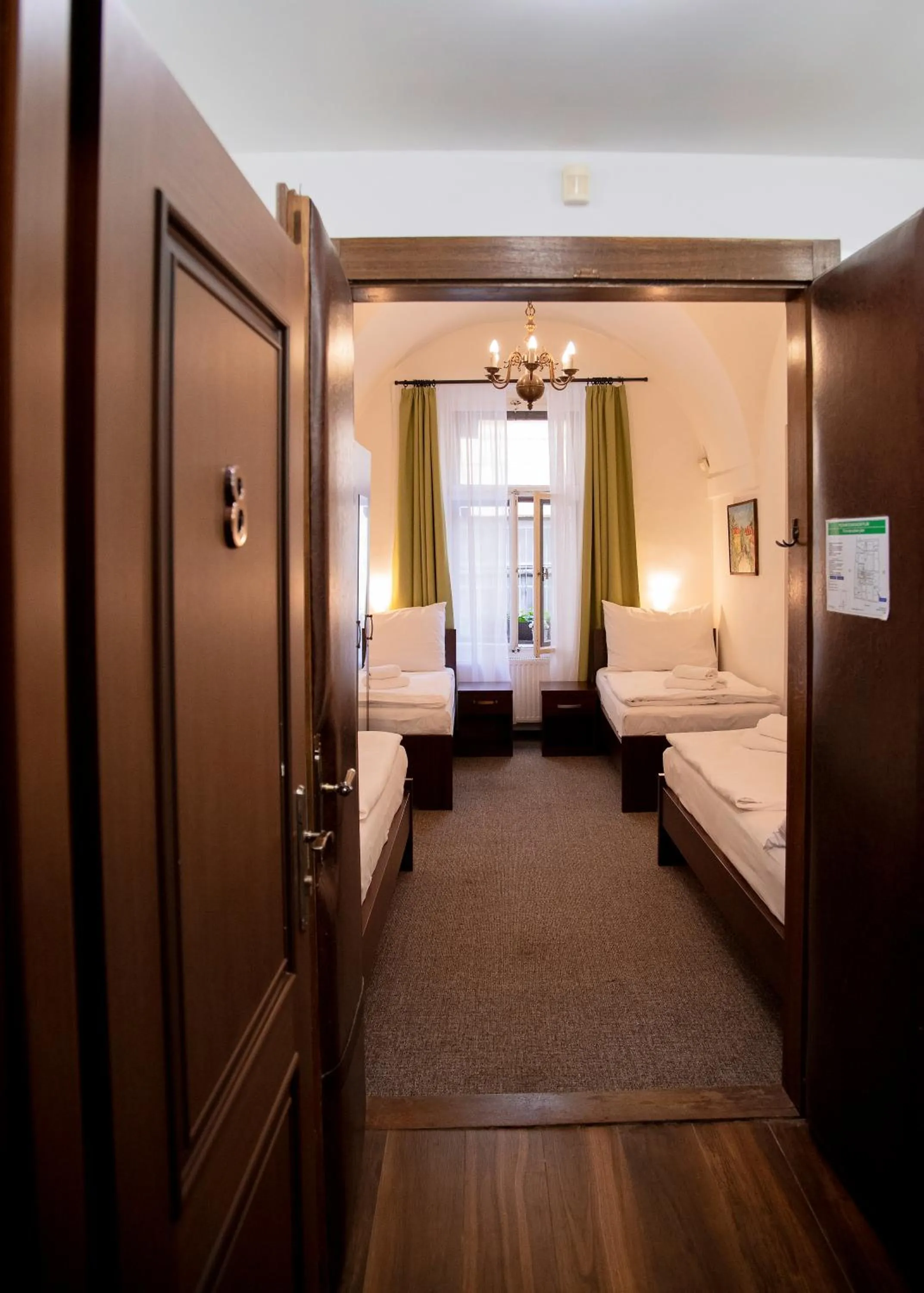 Bed in Old Prague House