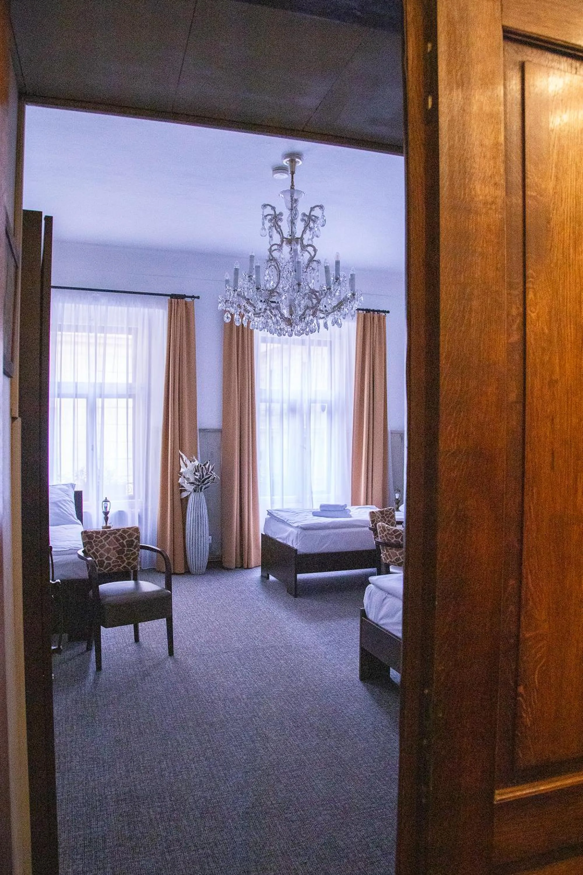 Bed in Old Prague House