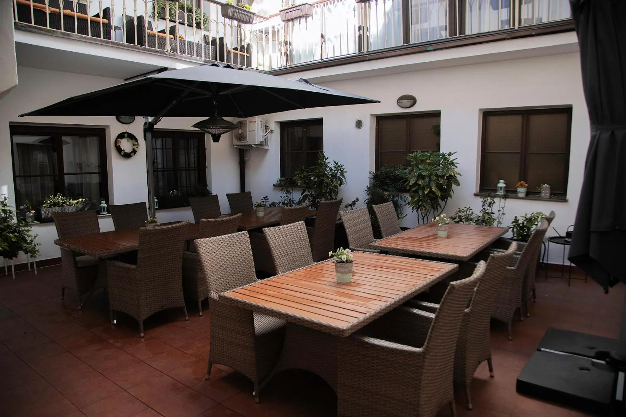 Seating area in Old Prague House