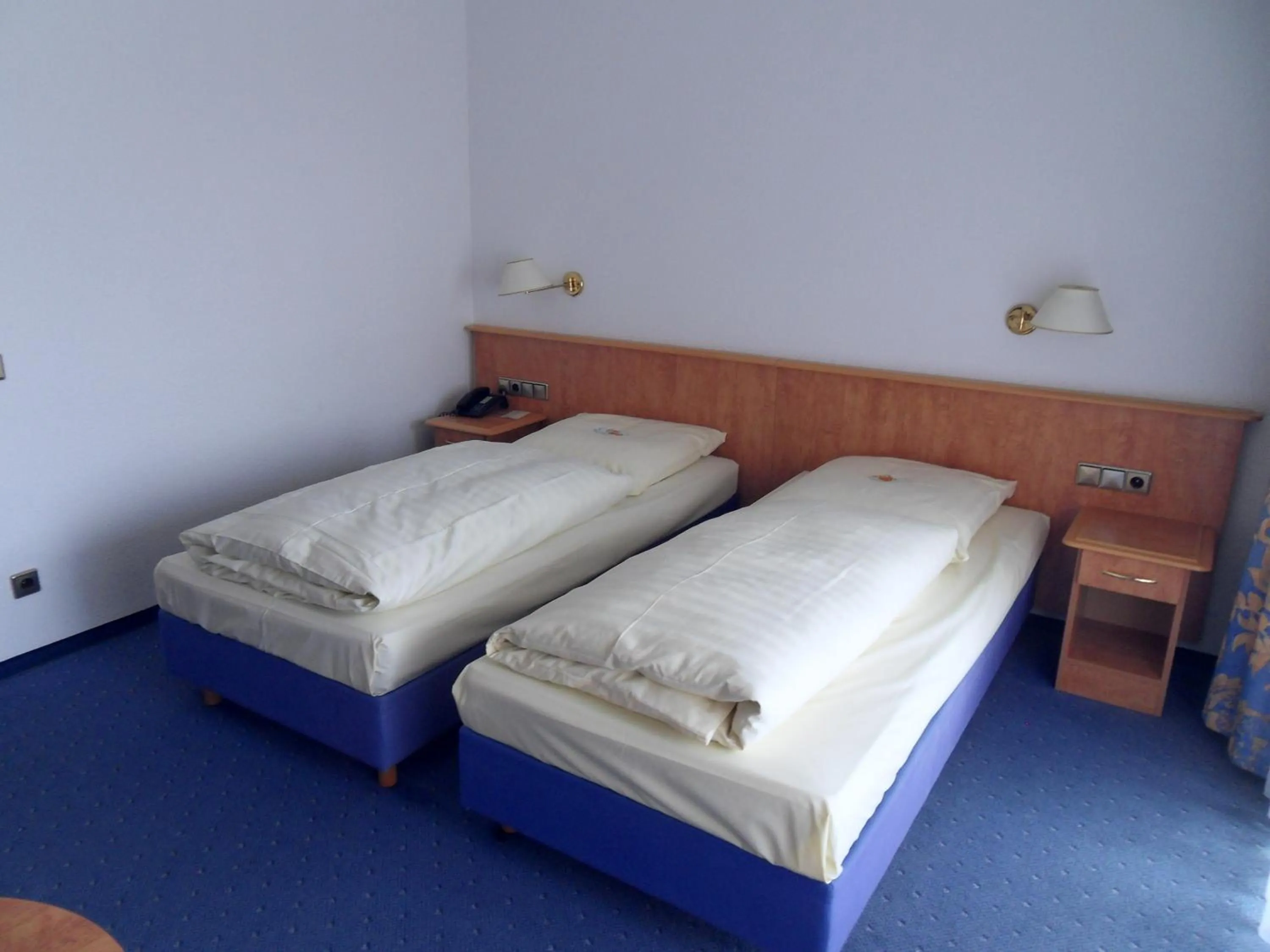 Bed in Hotel Stadt Homburg