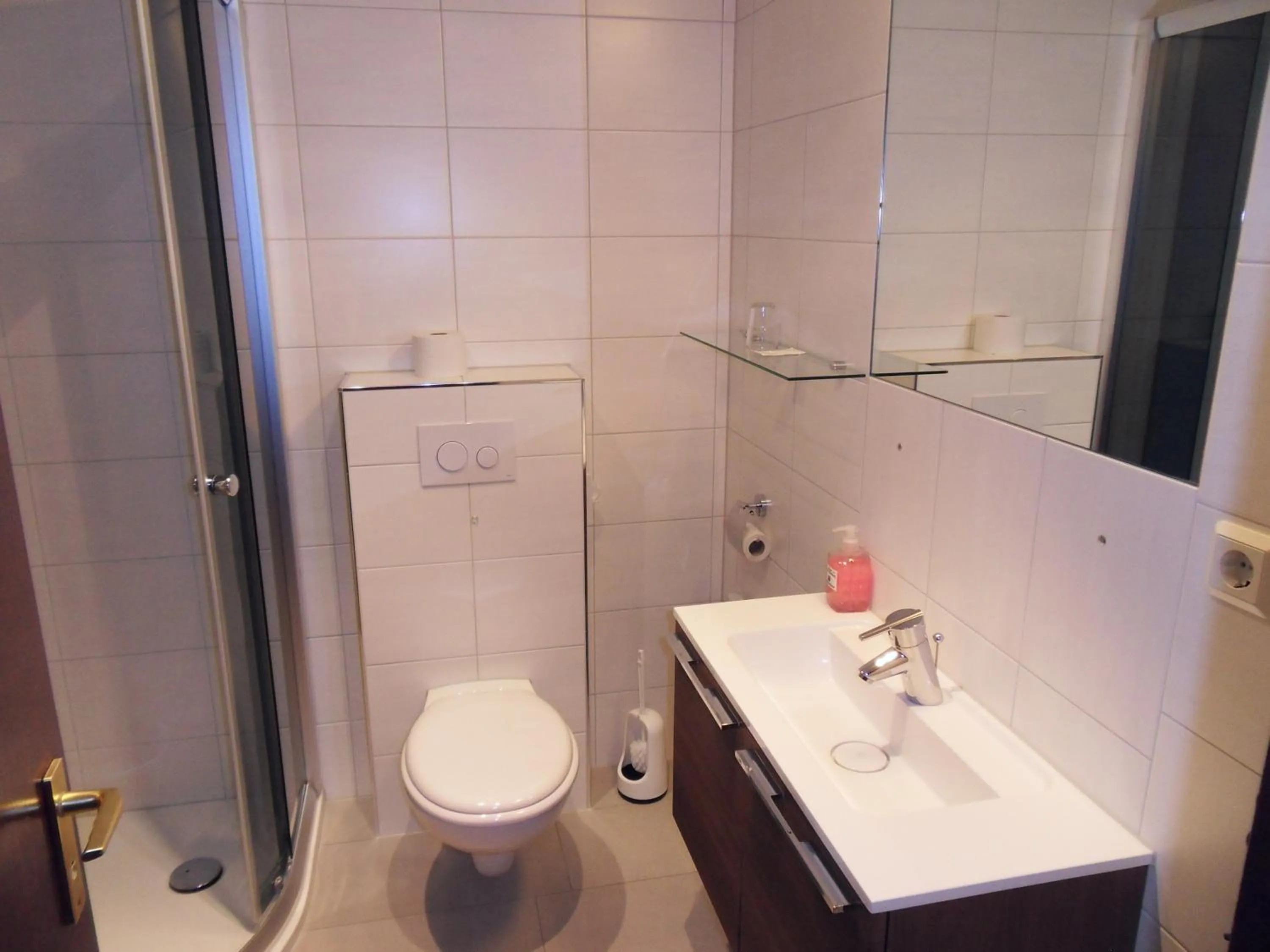 Bathroom in Hotel Stadt Homburg