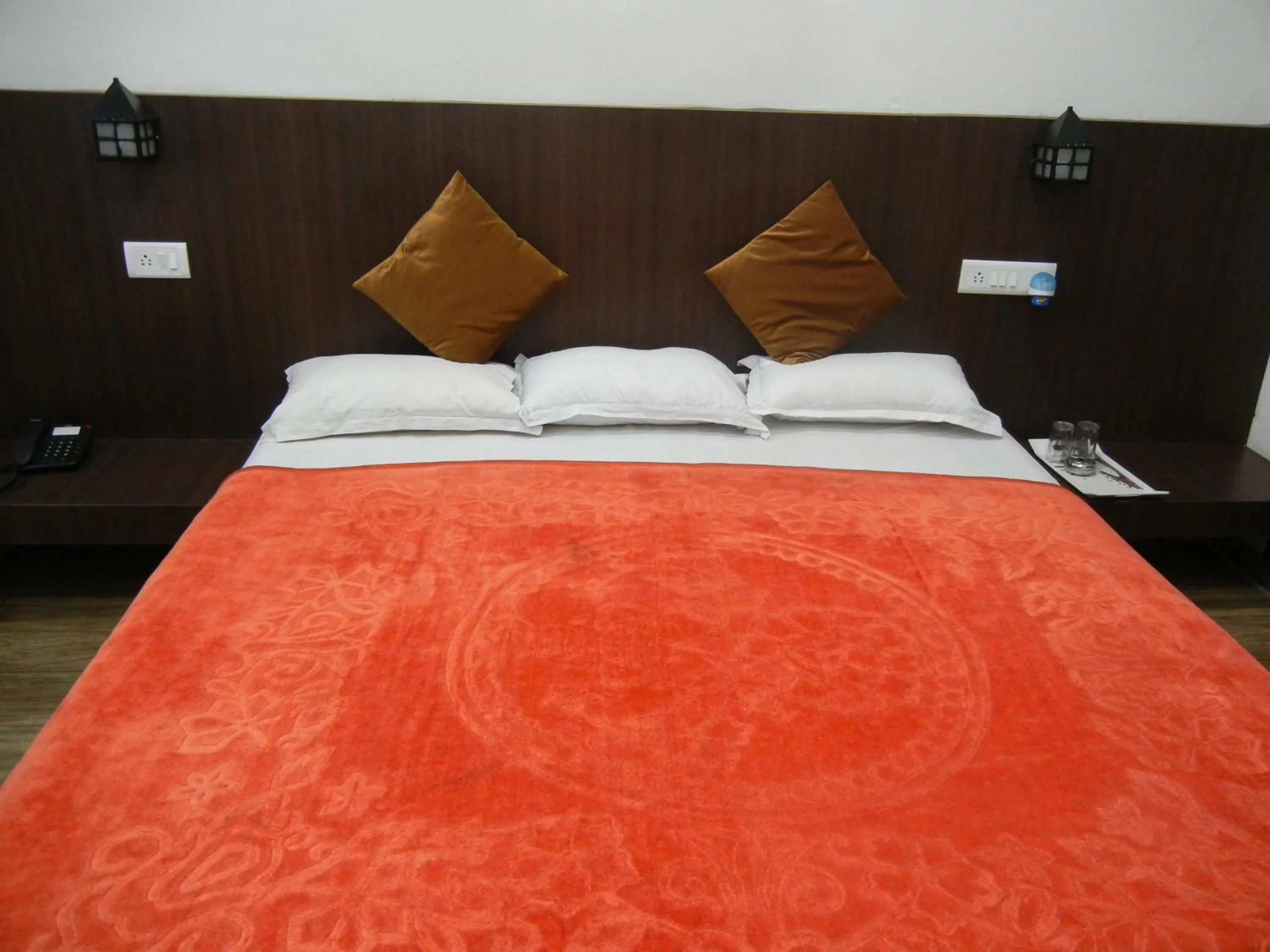 Bed in Hotel Grand Barrack