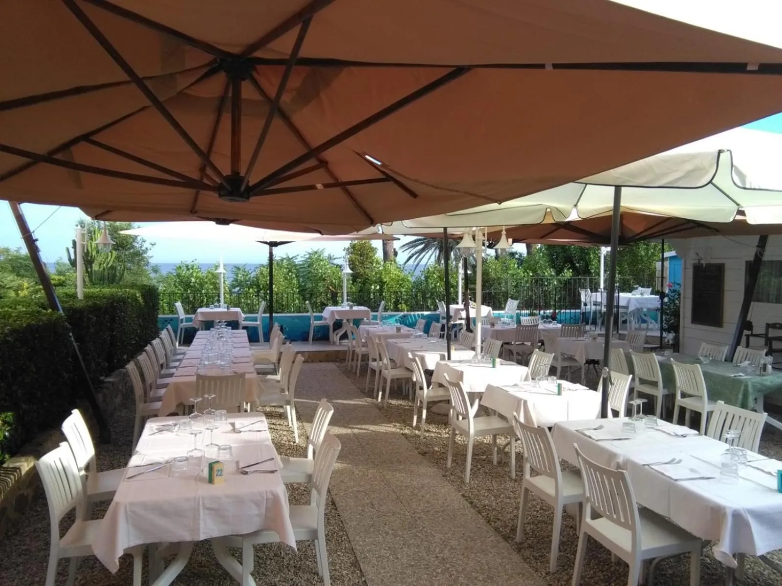 Restaurant/places to eat in Hotel L'Isola