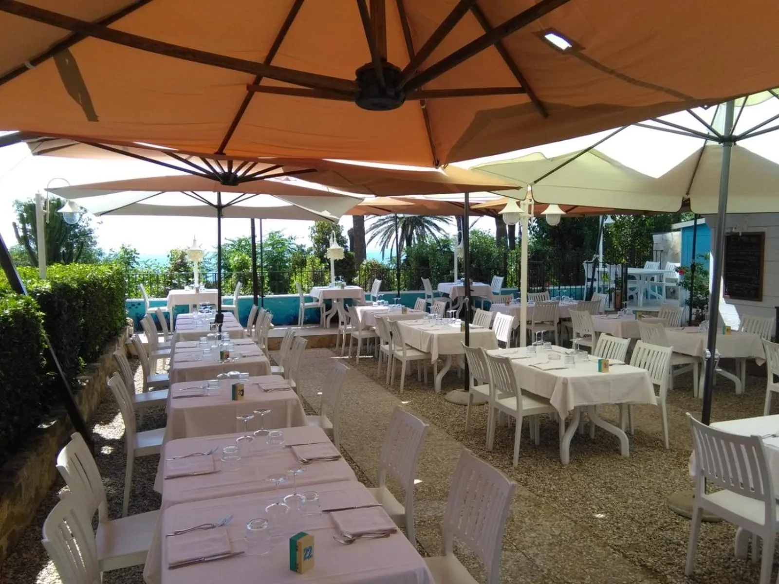 Restaurant/places to eat in Hotel L'Isola