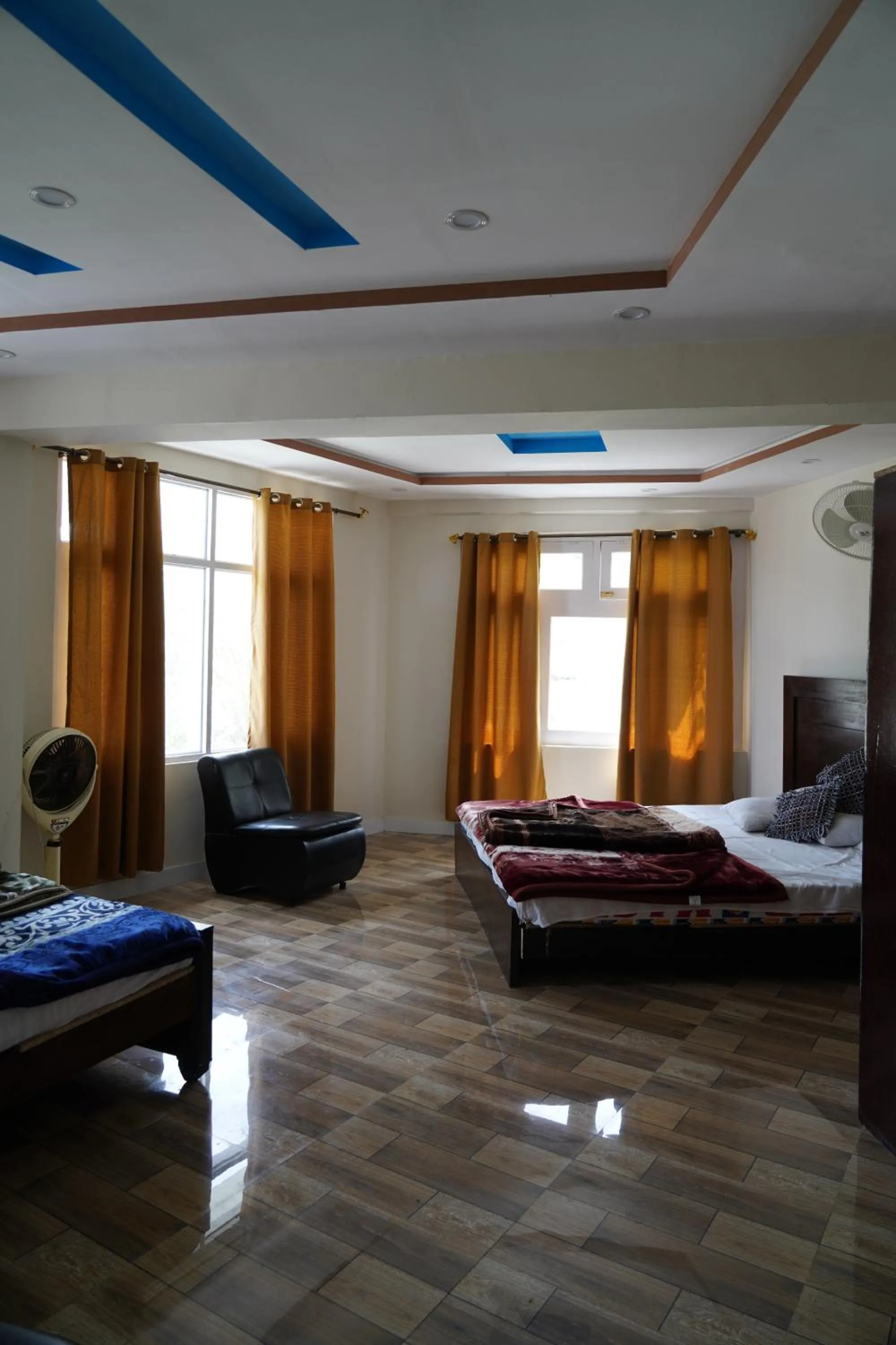 Bed in Hotel Saspolo skardu