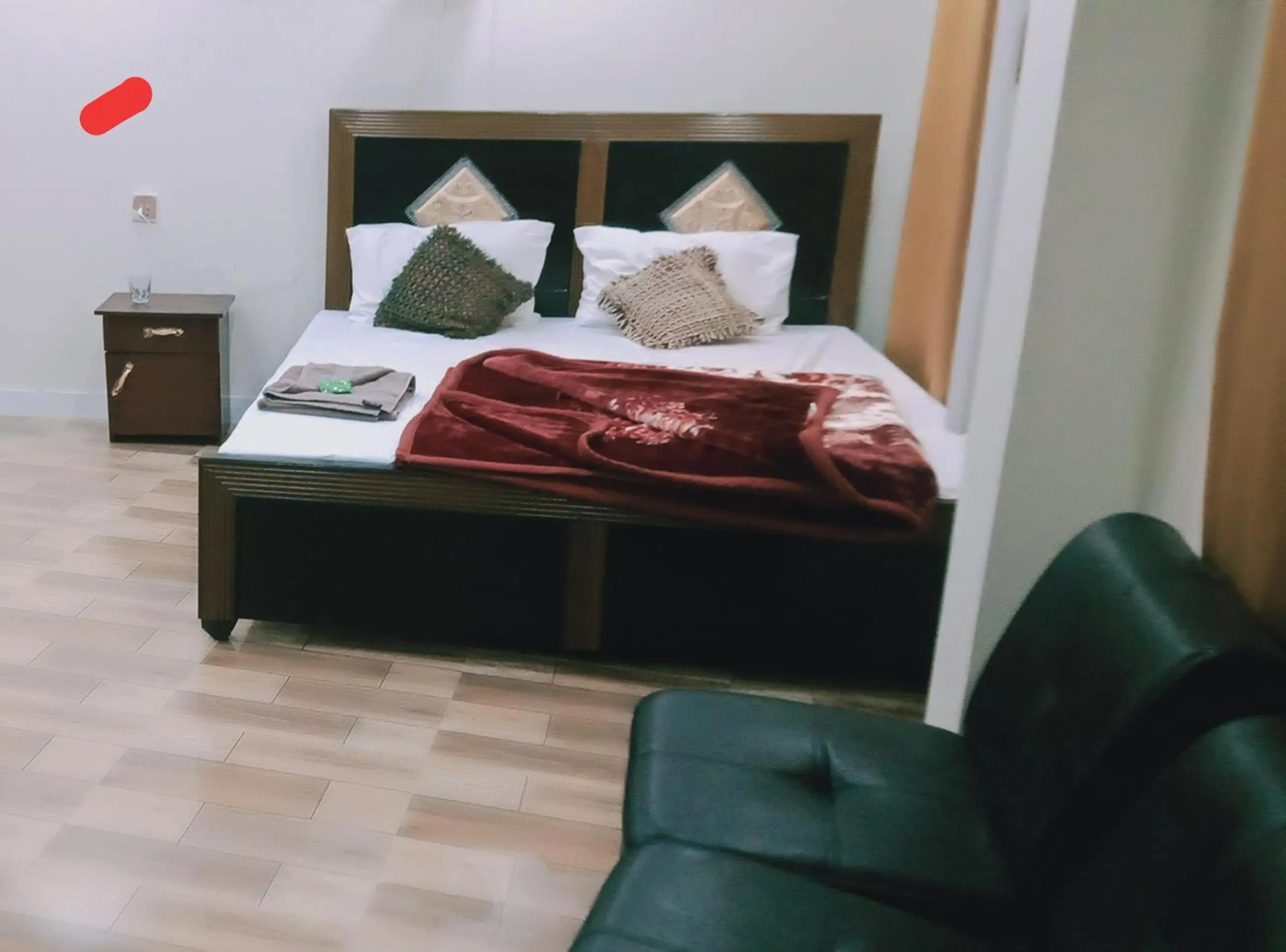 Bed in Hotel Saspolo skardu