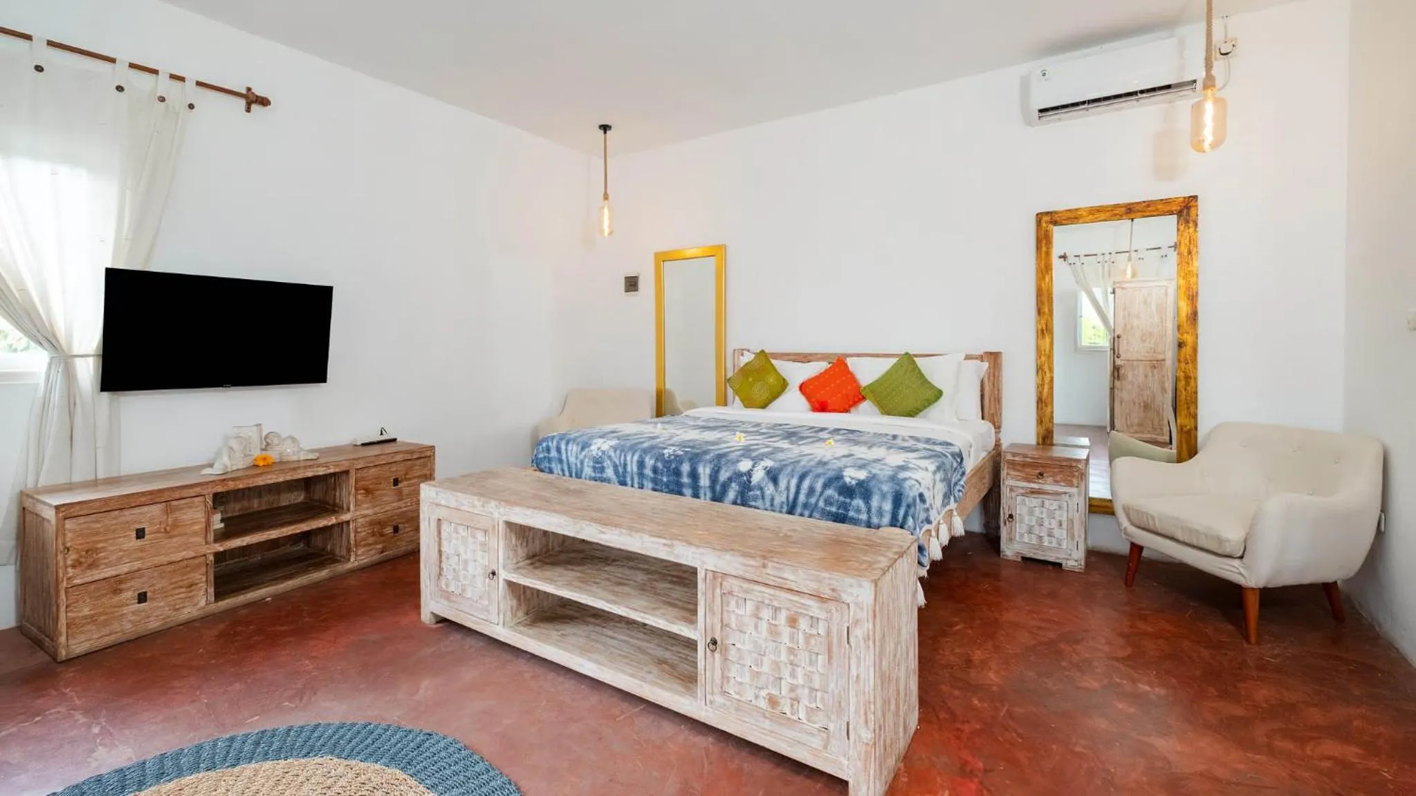 Bed in Palm Garden Villa - Private Pool Seminyak
