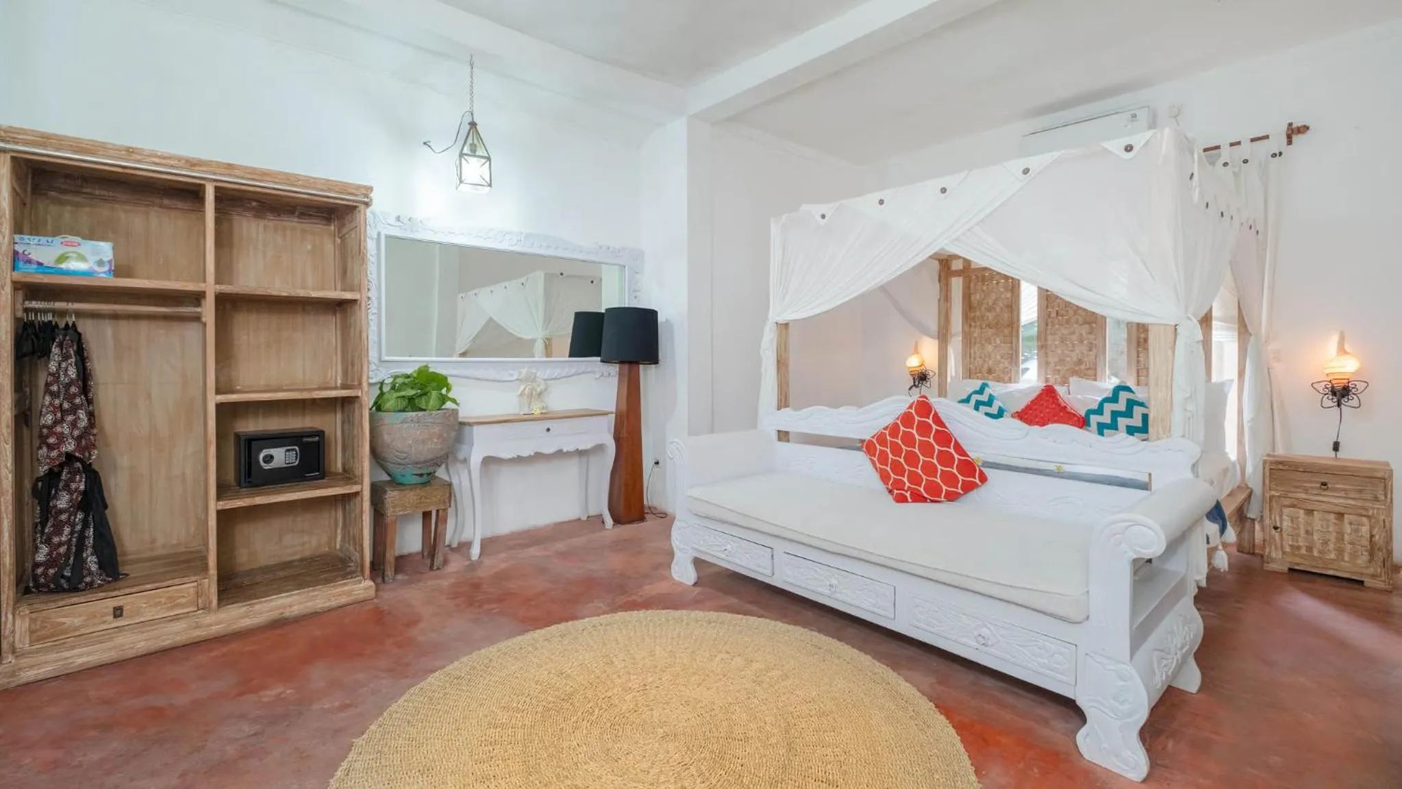 Bed in Palm Garden Villa - Private Pool Seminyak