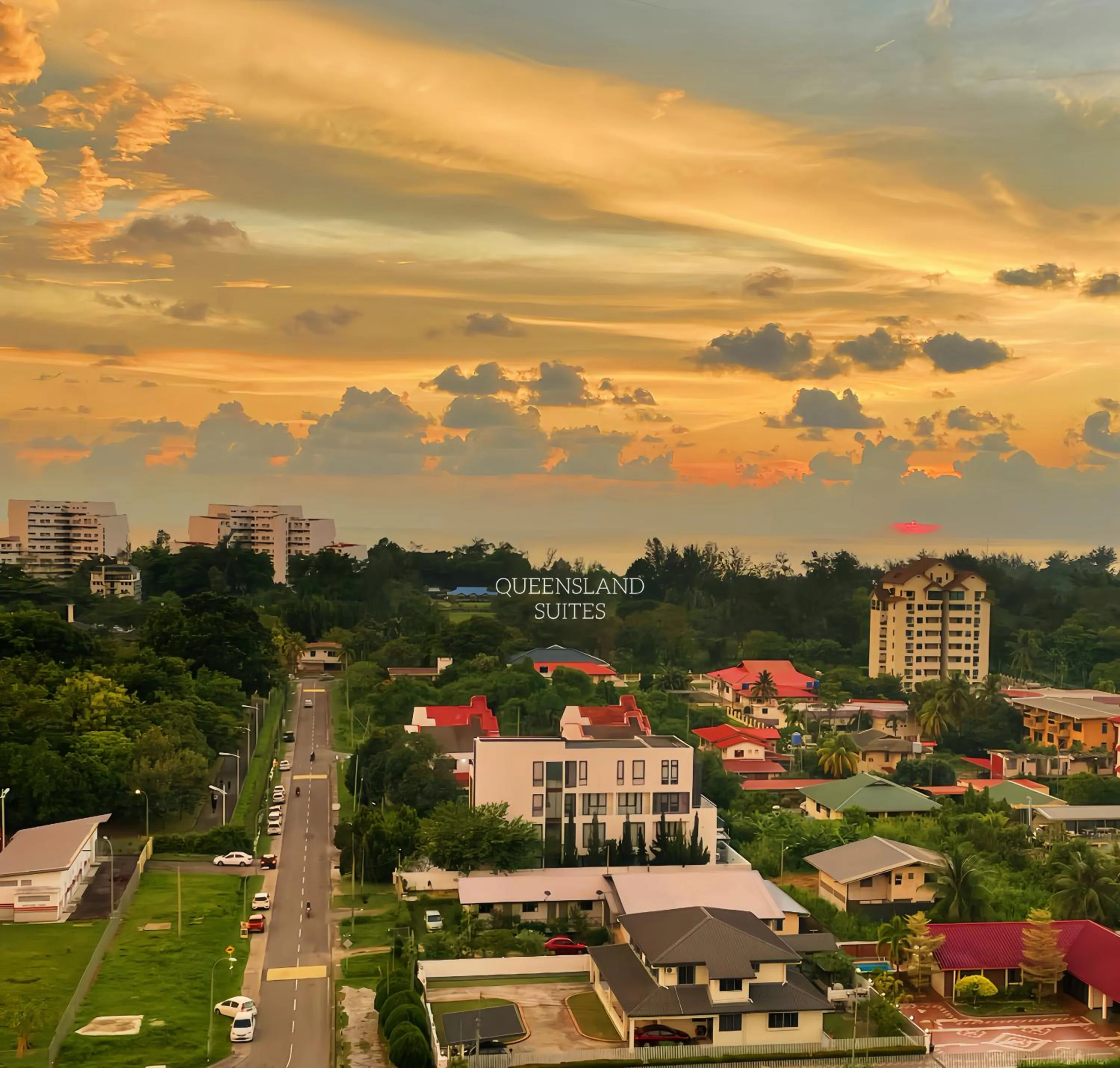 Day in QUEENSLAND SUITES at Aru Suites, Kota Kinabalu