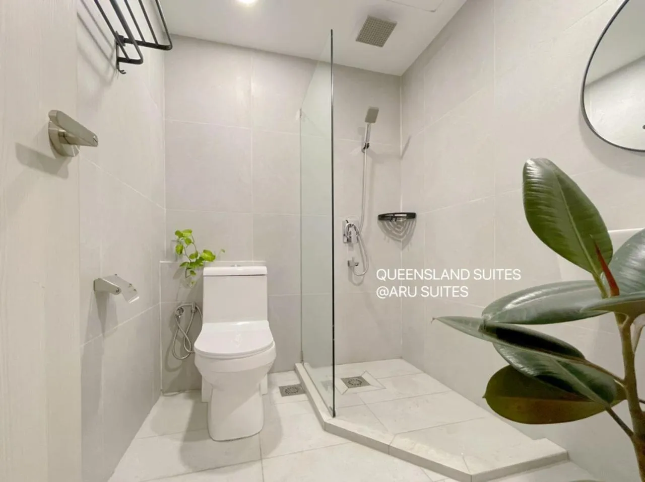 Bathroom in QUEENSLAND SUITES at Aru Suites, Kota Kinabalu