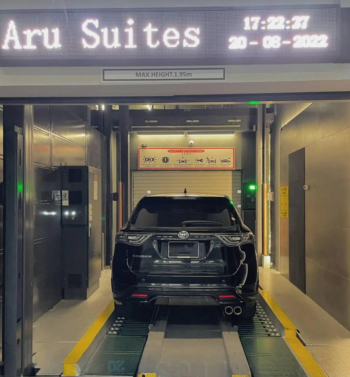 Parking in QUEENSLAND SUITES at Aru Suites, Kota Kinabalu