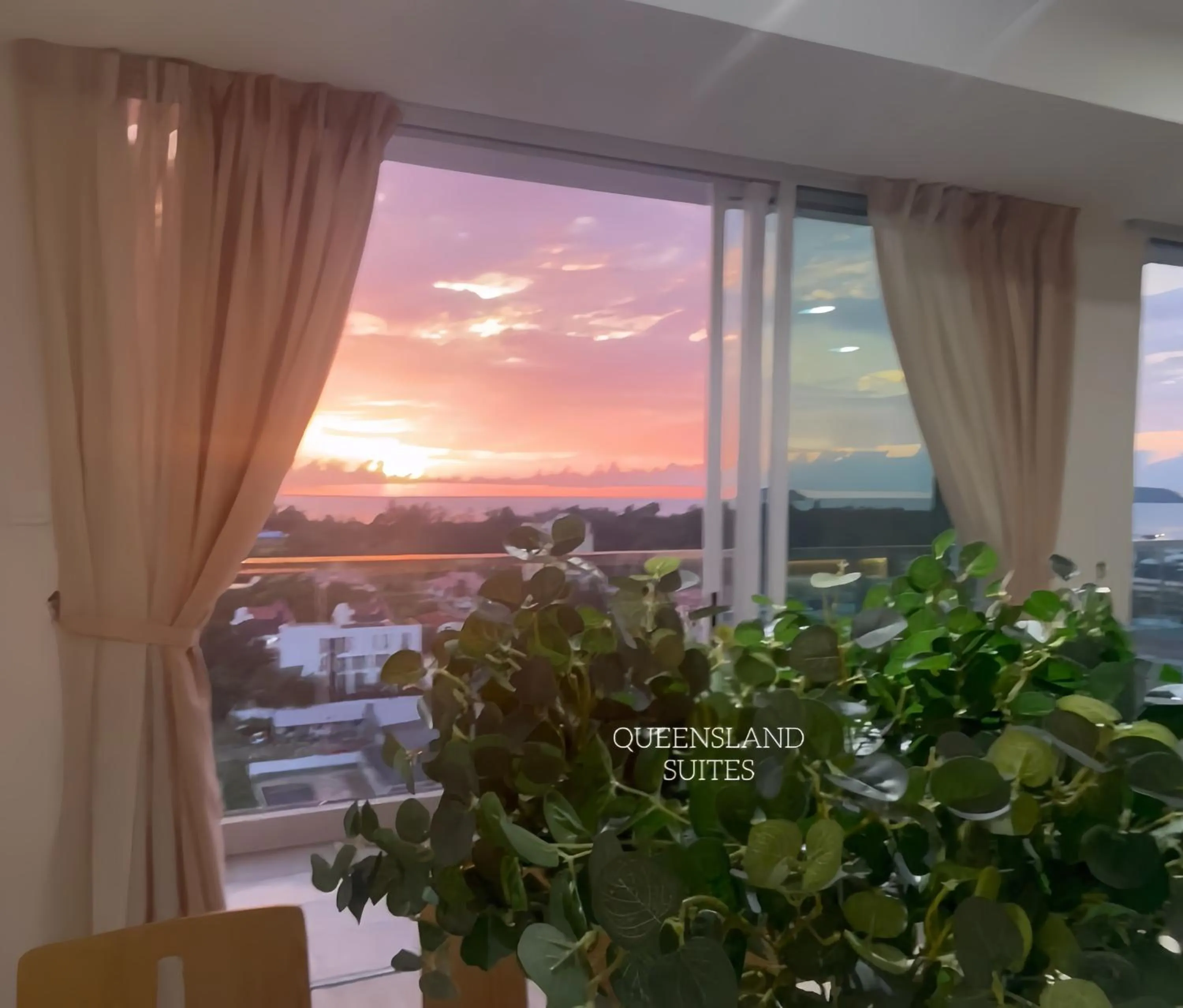 View (from property/room) in QUEENSLAND SUITES at Aru Suites, Kota Kinabalu