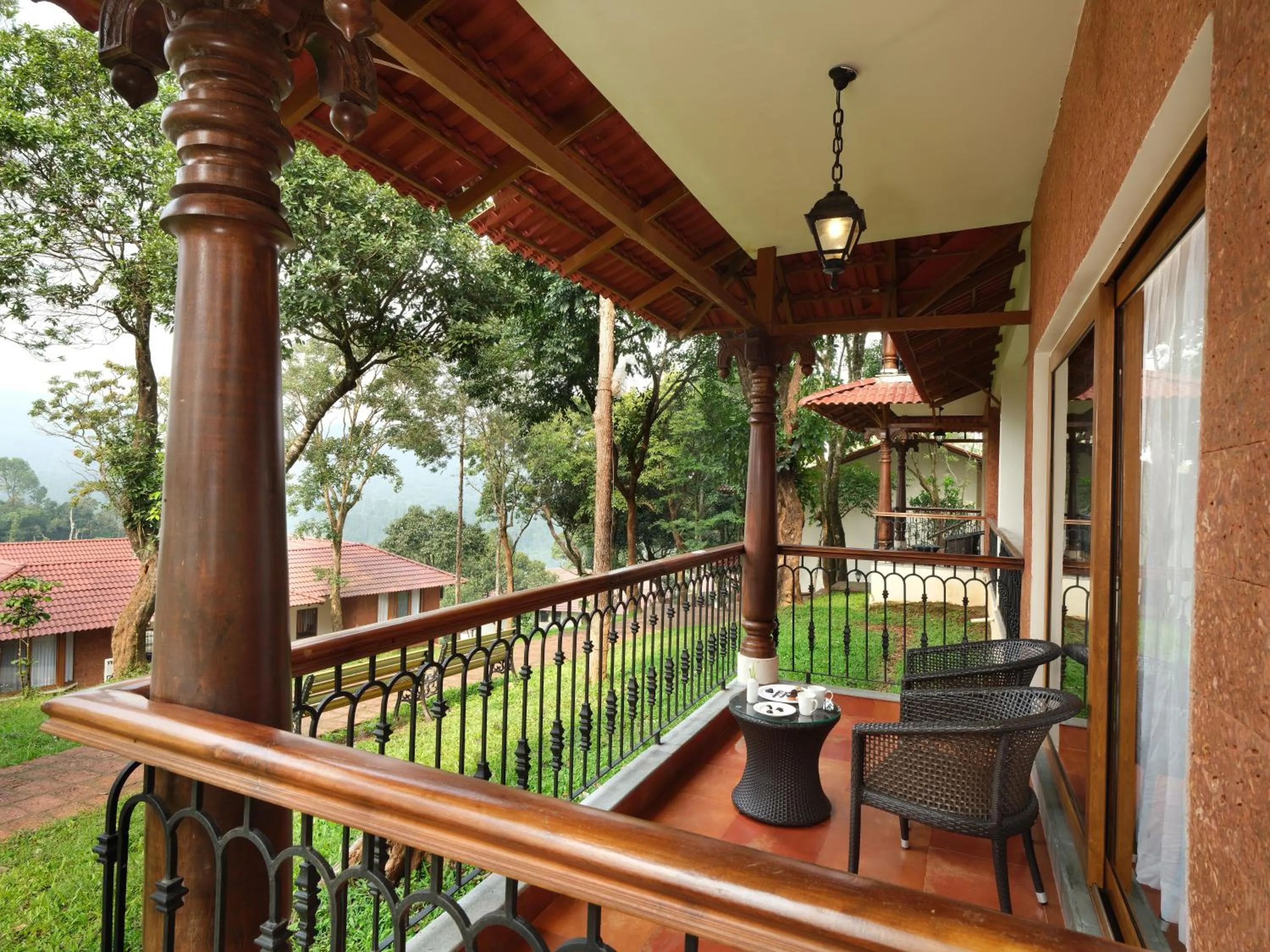 Balcony/Terrace in Trishvam Tapovana