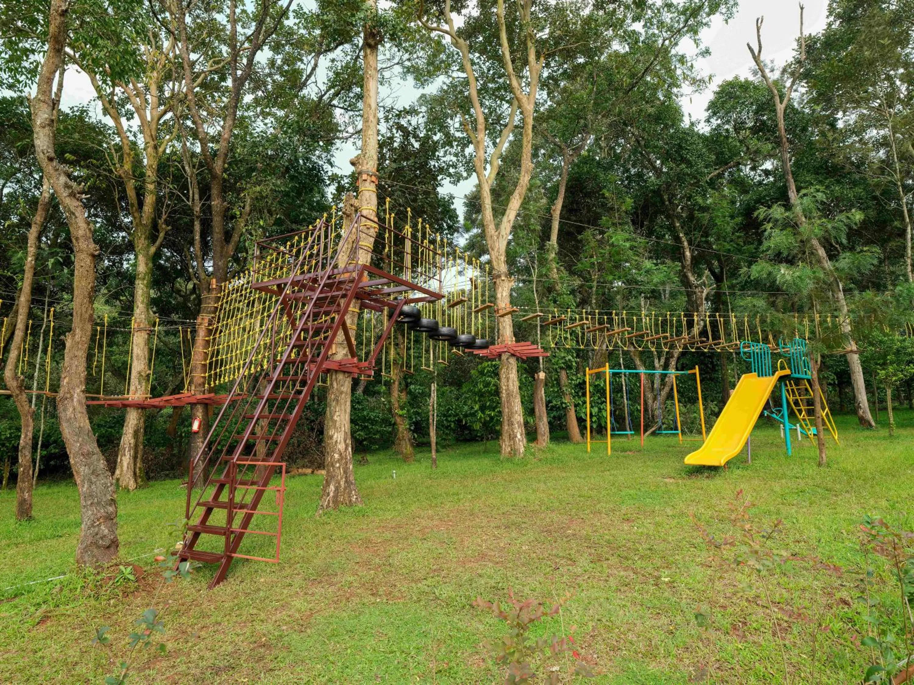 Children play ground in Trishvam Tapovana