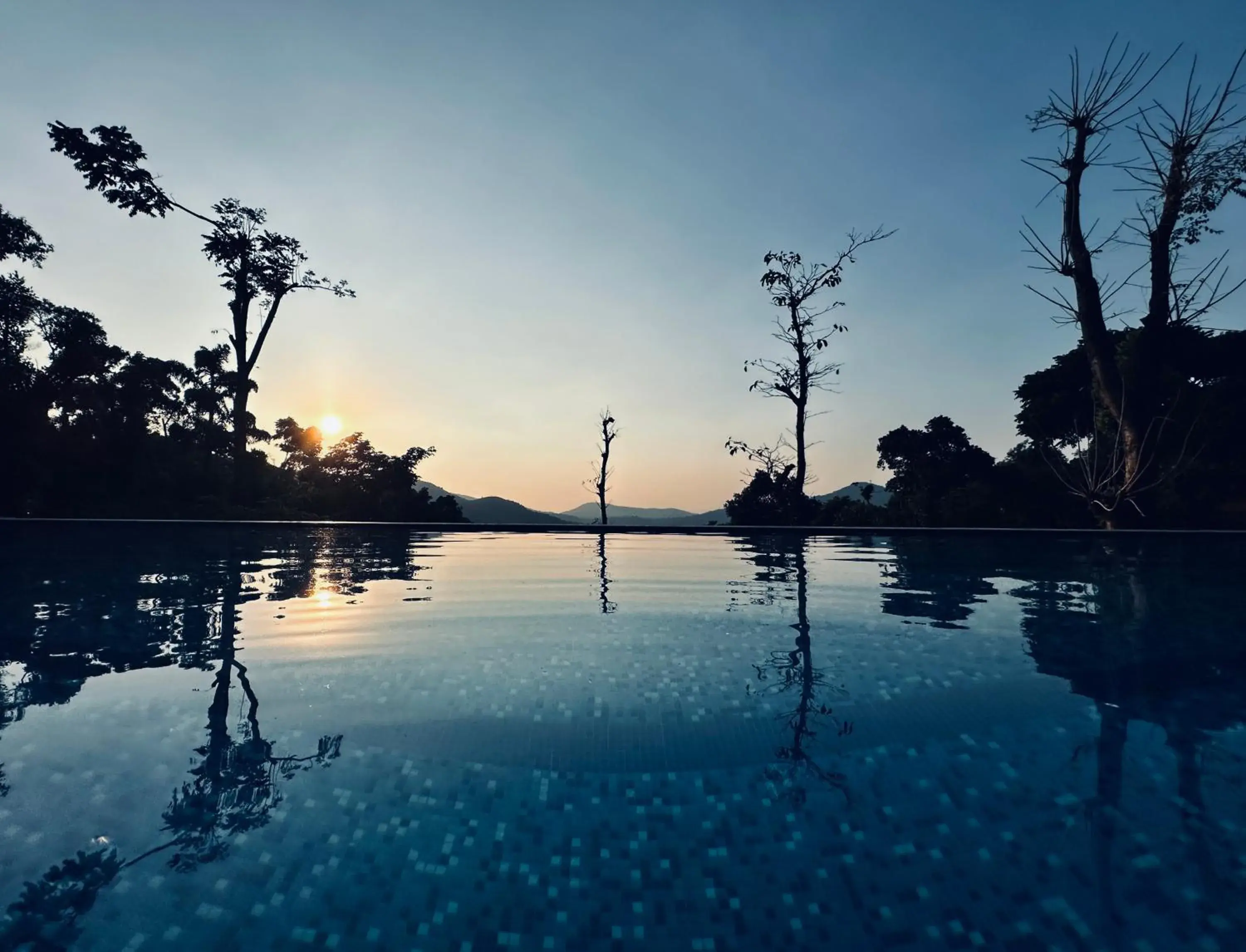 Swimming pool in Trishvam Tapovana Swimming pool in Trishvam Tapovana