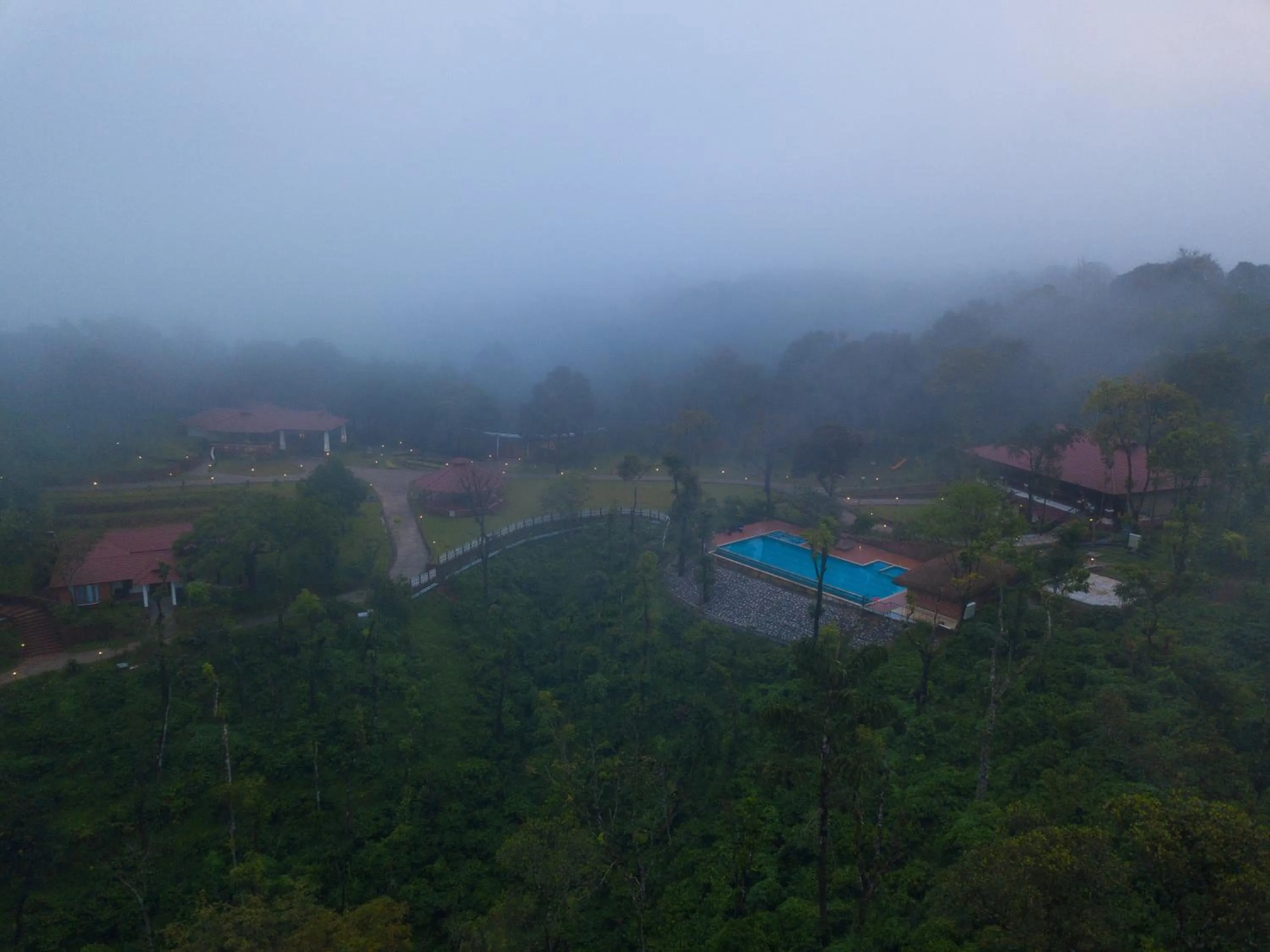 Property building in Trishvam Tapovana