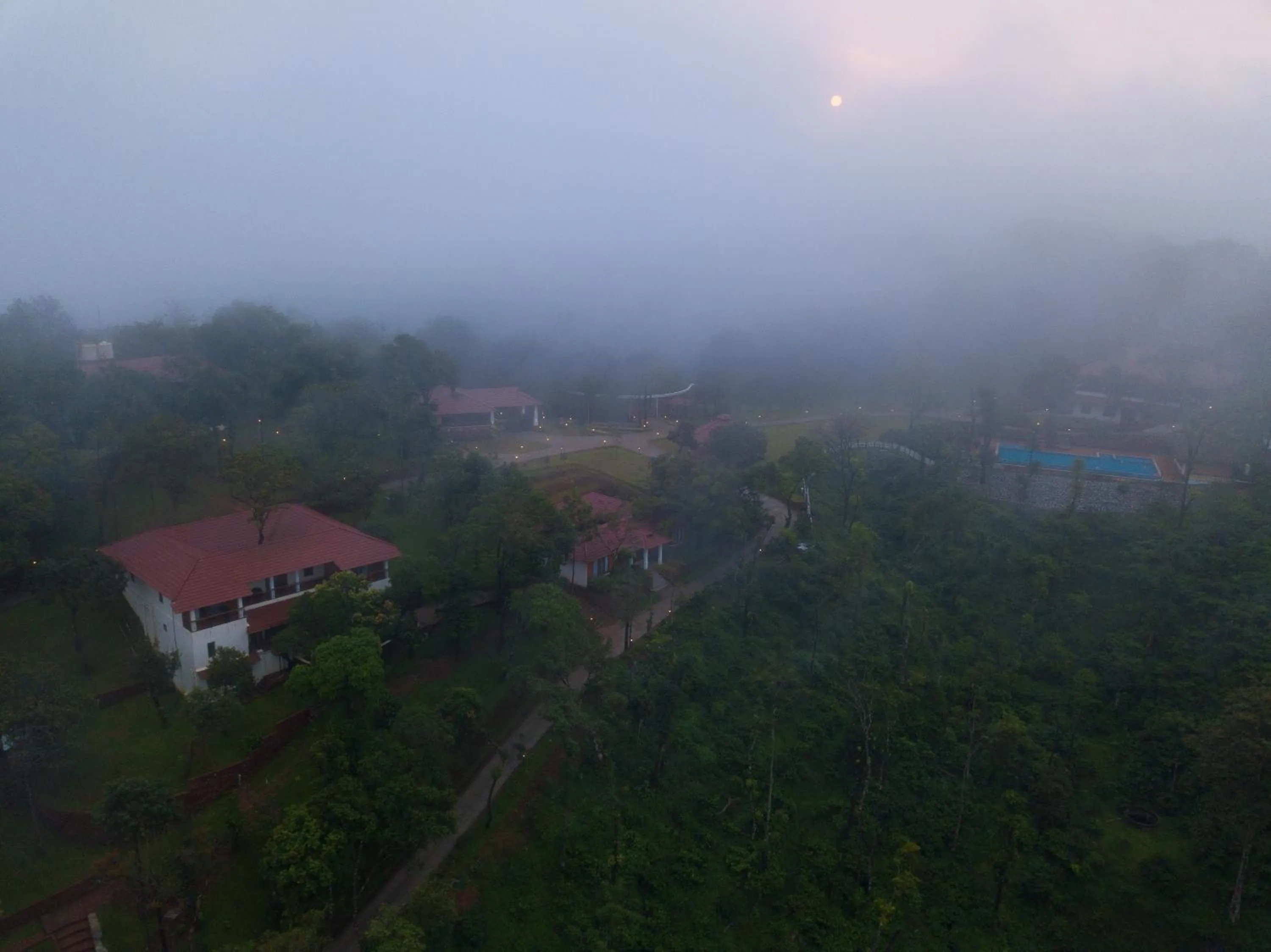 Property building in Trishvam Tapovana