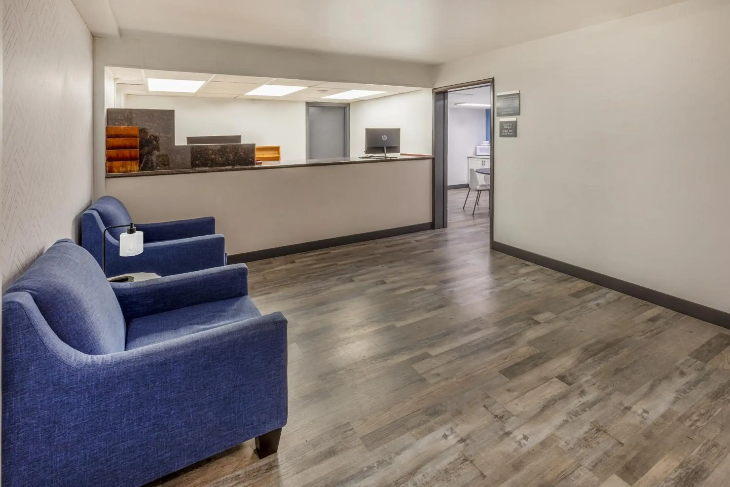 Lobby or reception in Super 8 by Wyndham Laredo Lobby or reception in Super 8 by Wyndham Laredo