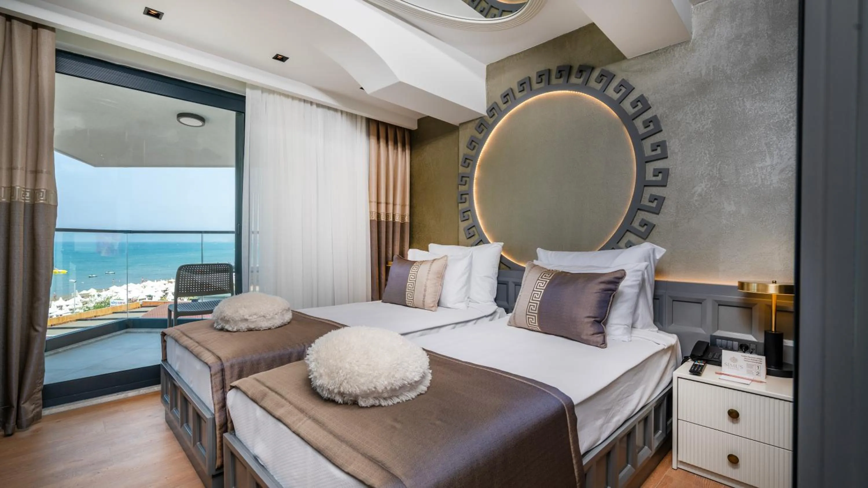 Photo of the whole room, Bed in Golden Star Hotel