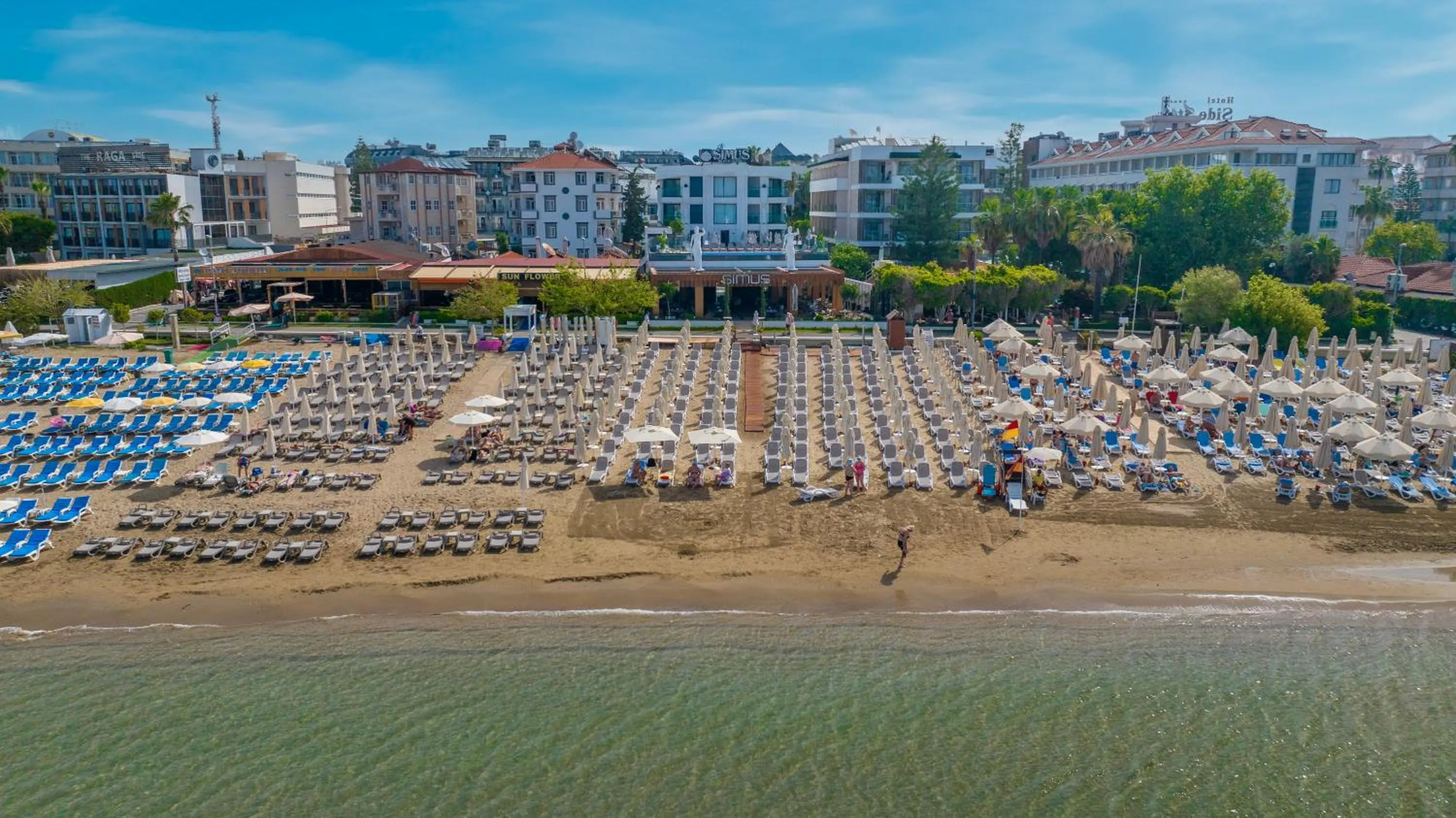 Beach in Golden Star Hotel