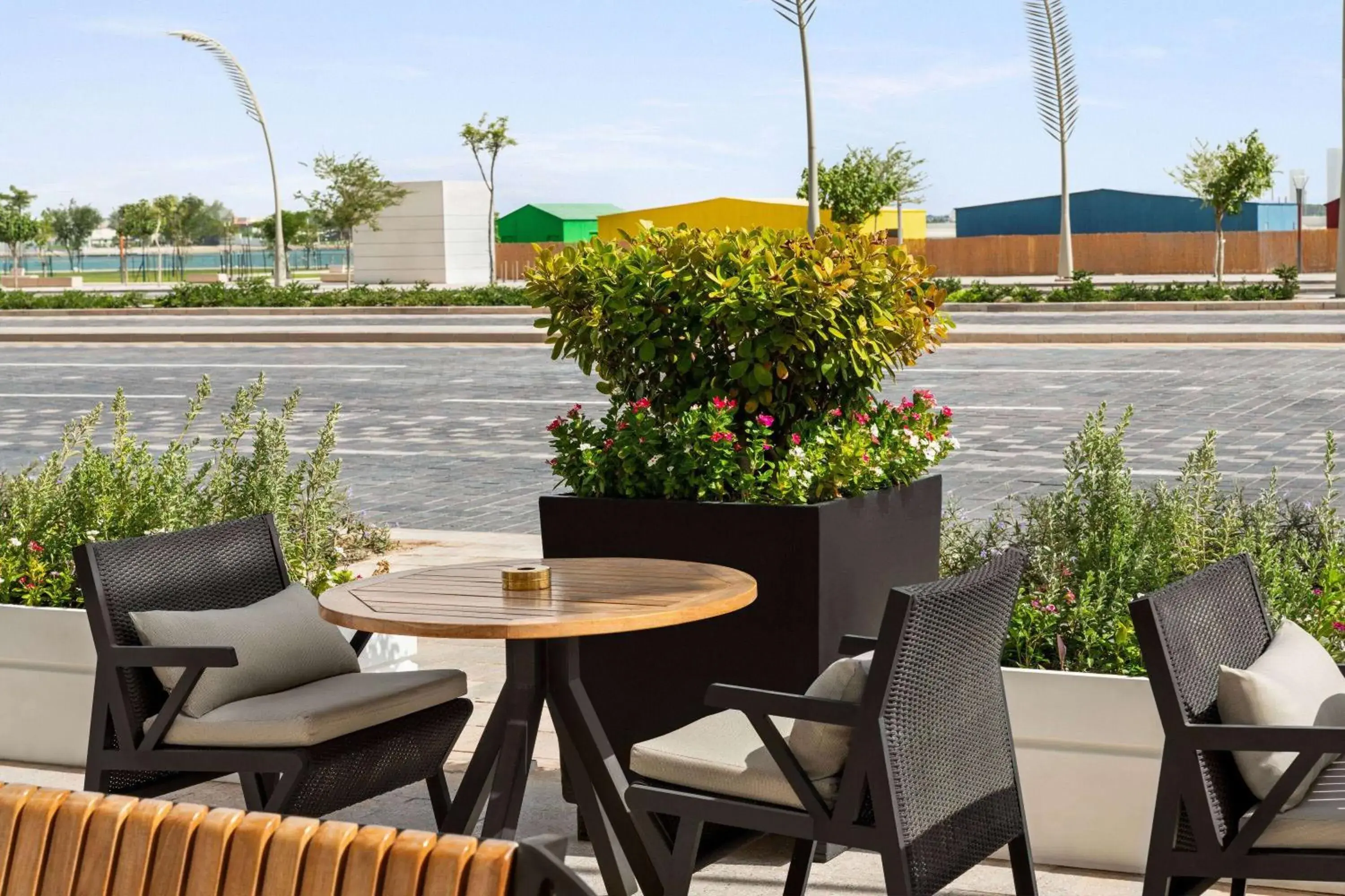 Restaurant/places to eat in Wyndham Grand Doha West Bay Beach Restaurant/places to eat in Wyndham Grand Doha West Bay Beach