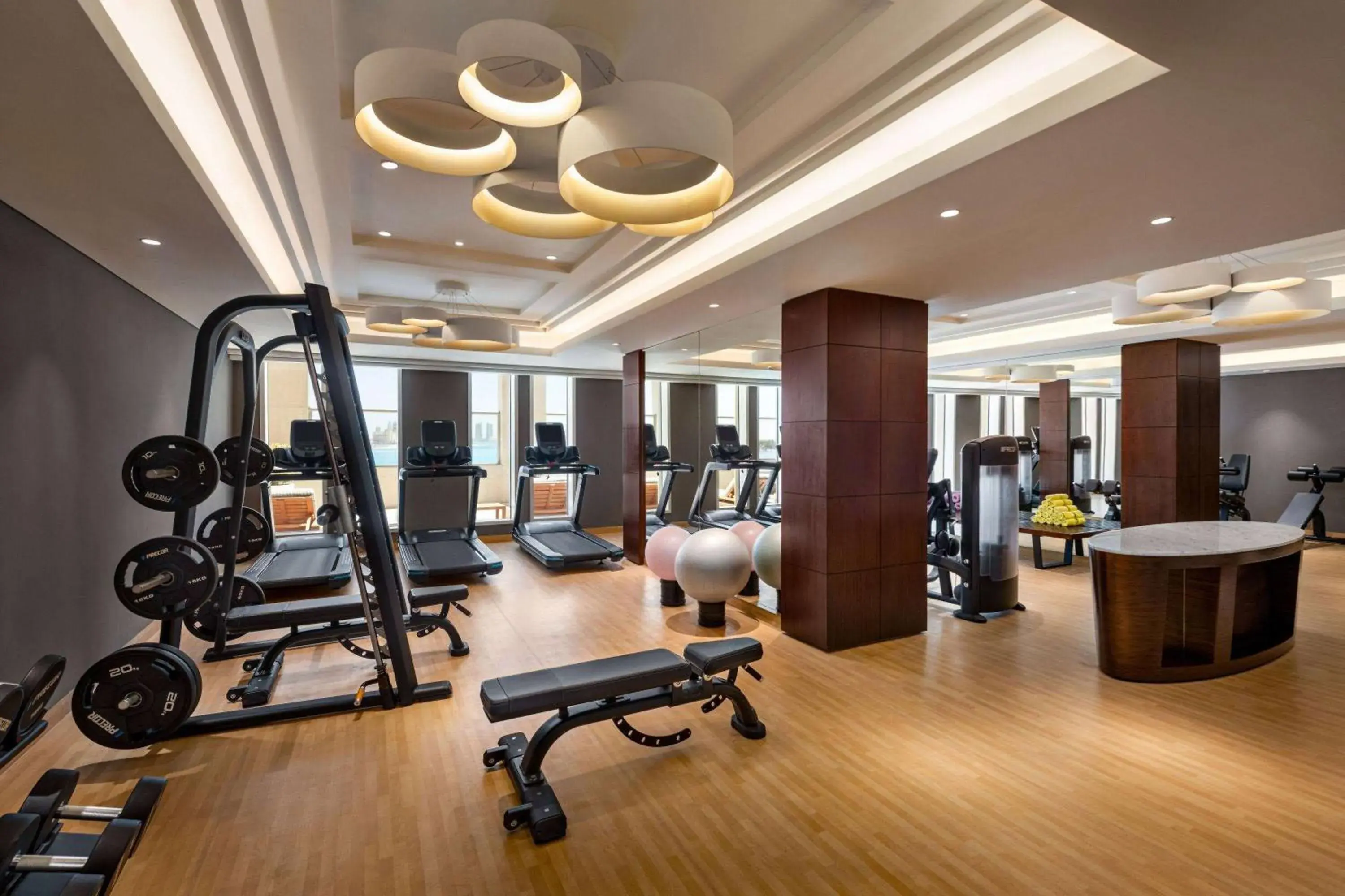 Fitness centre/facilities in Wyndham Grand Doha West Bay Beach Fitness centre/facilities in Wyndham Grand Doha West Bay Beach