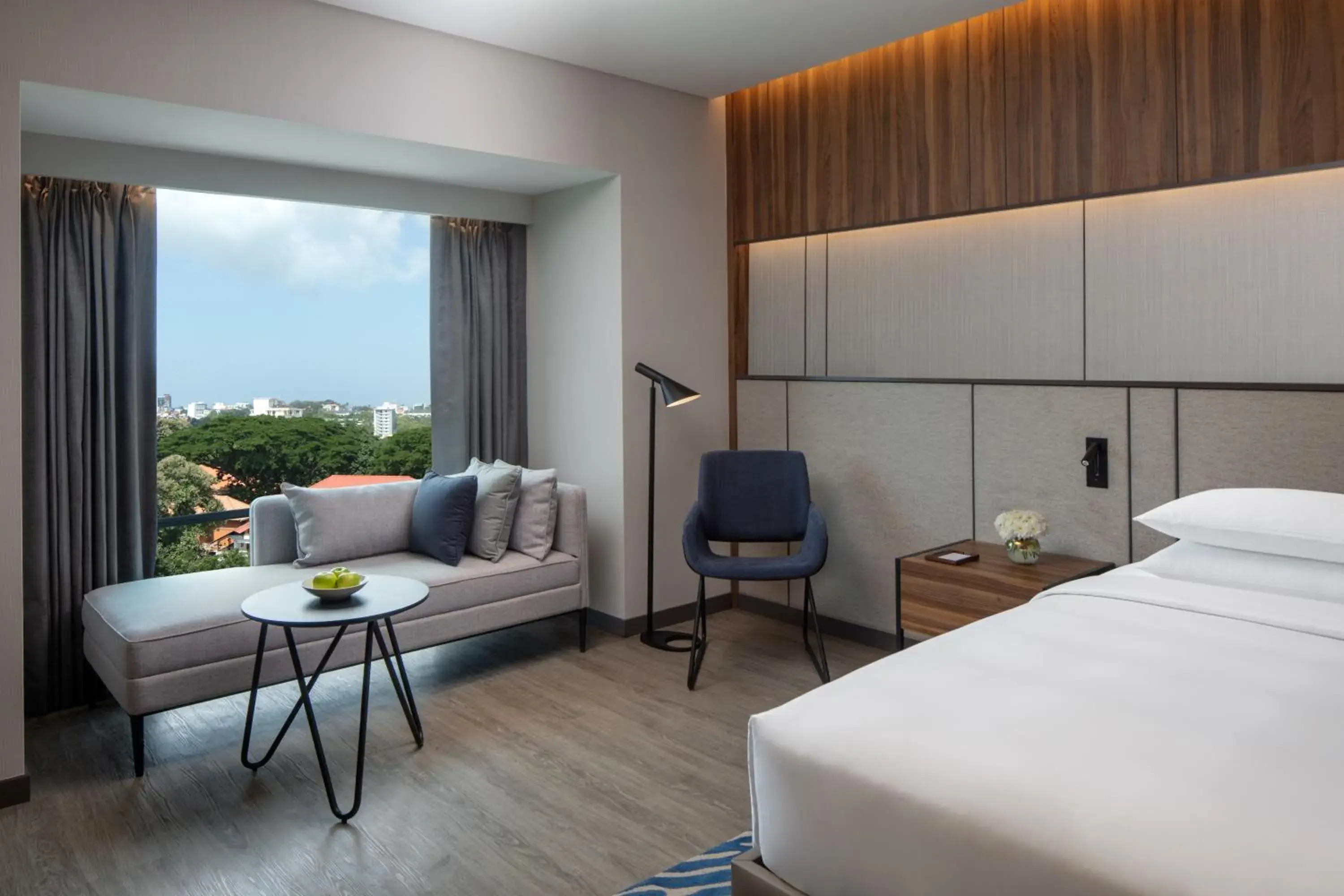 View (from property/room), Bed in Hyatt Regency Trivandrum View (from property/room), Bed in Hyatt Regency Trivandrum