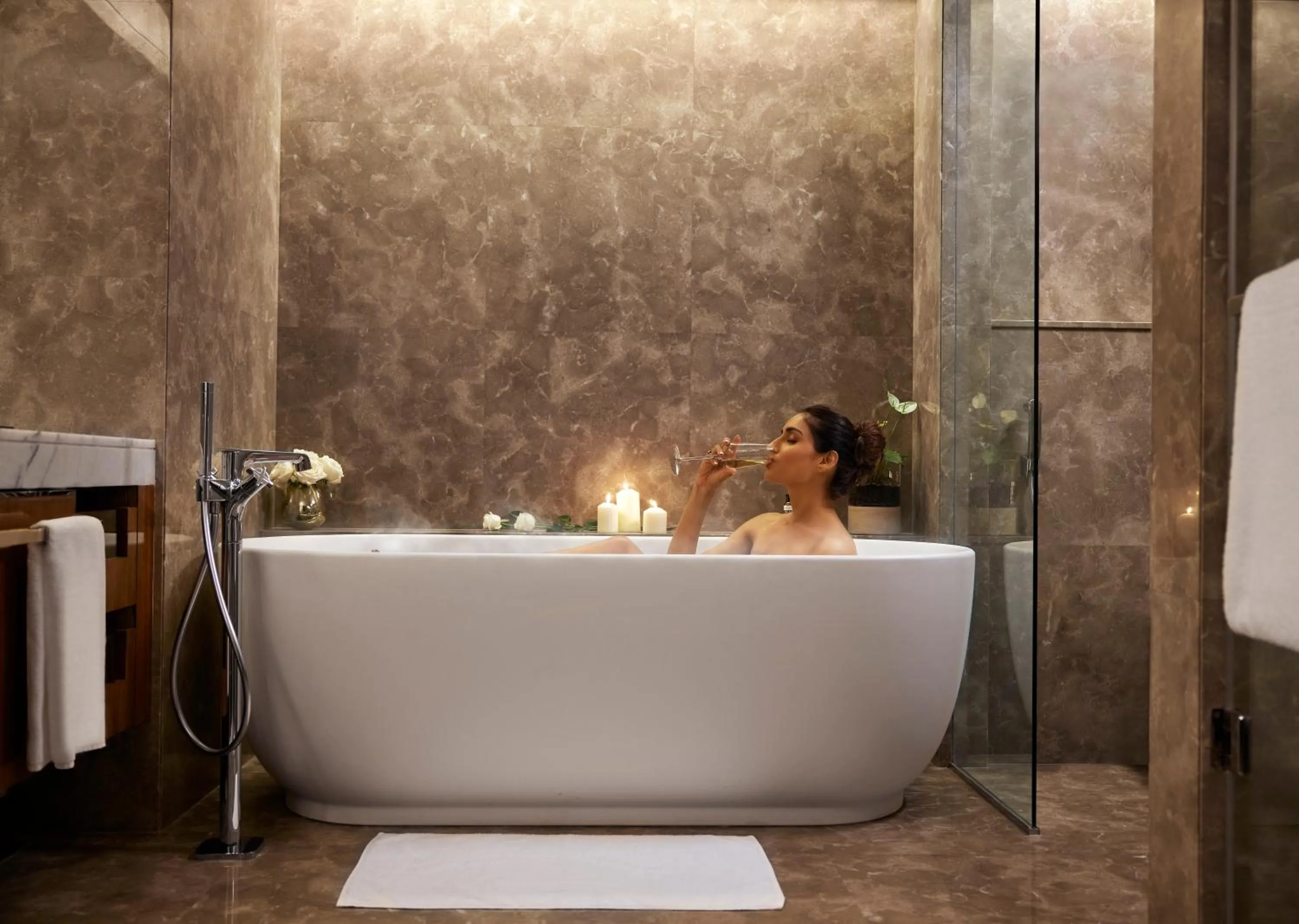 Bathroom in Hyatt Regency Trivandrum