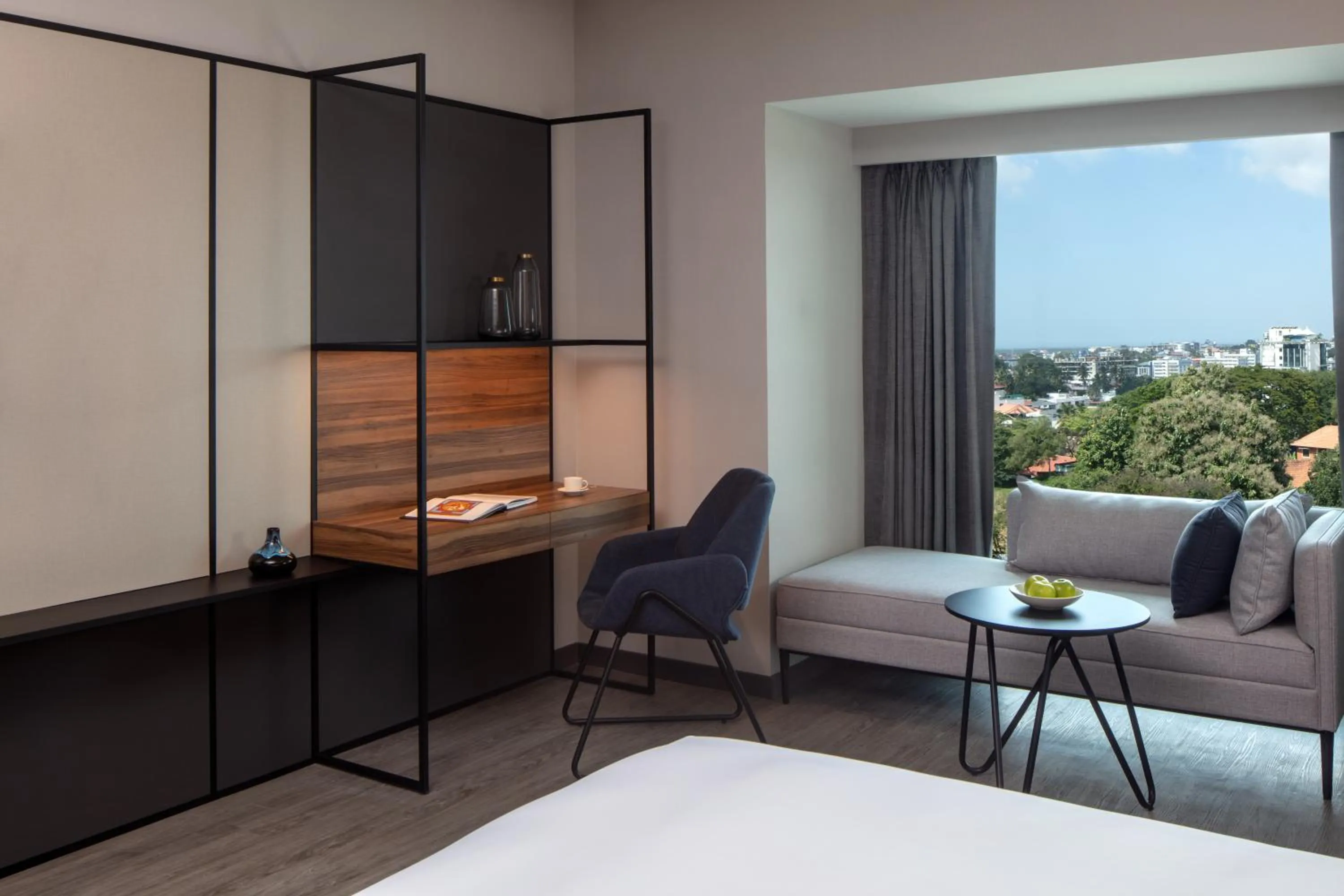 View (from property/room), Bed in Hyatt Regency Trivandrum