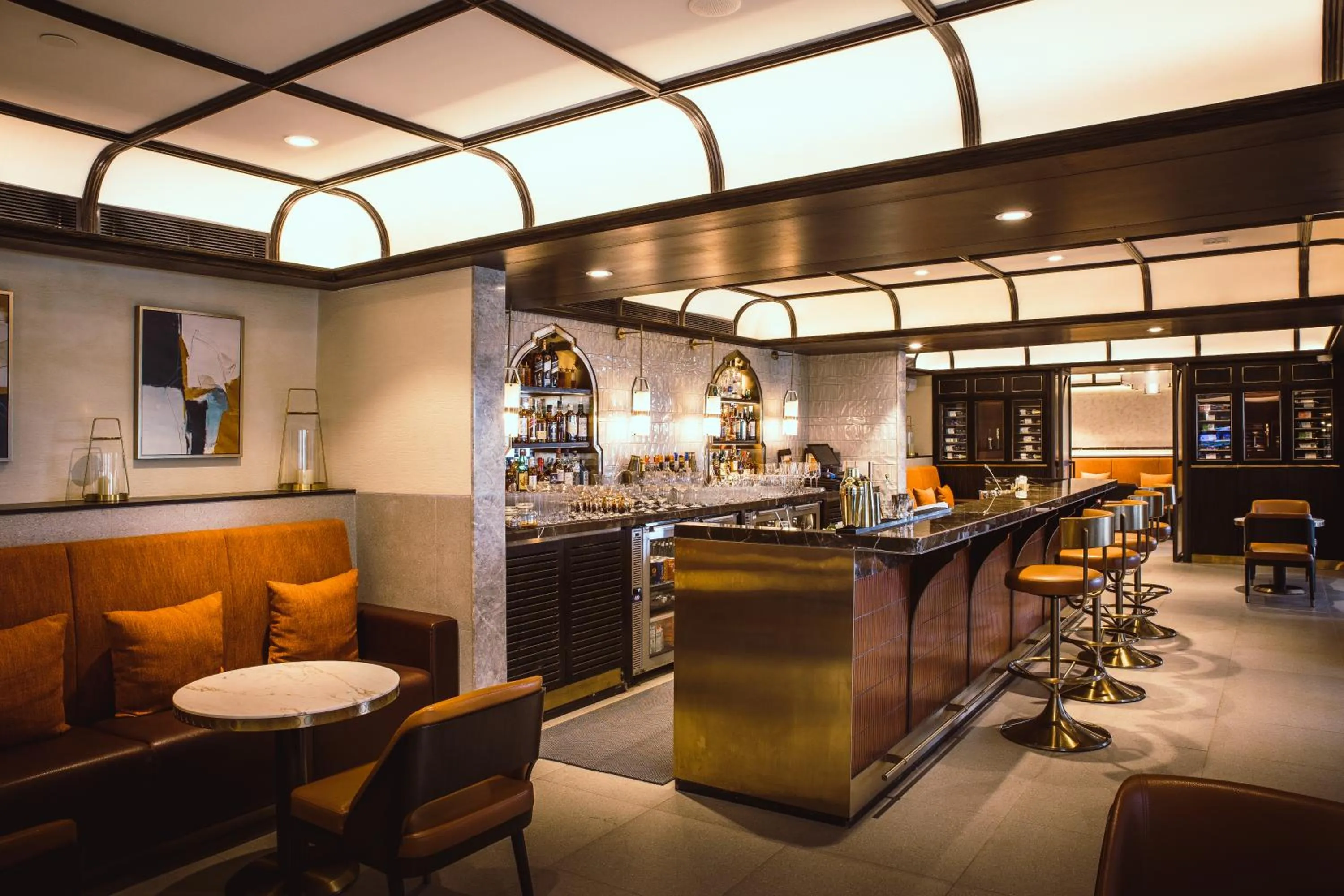 Lounge or bar in Hyatt Regency Trivandrum