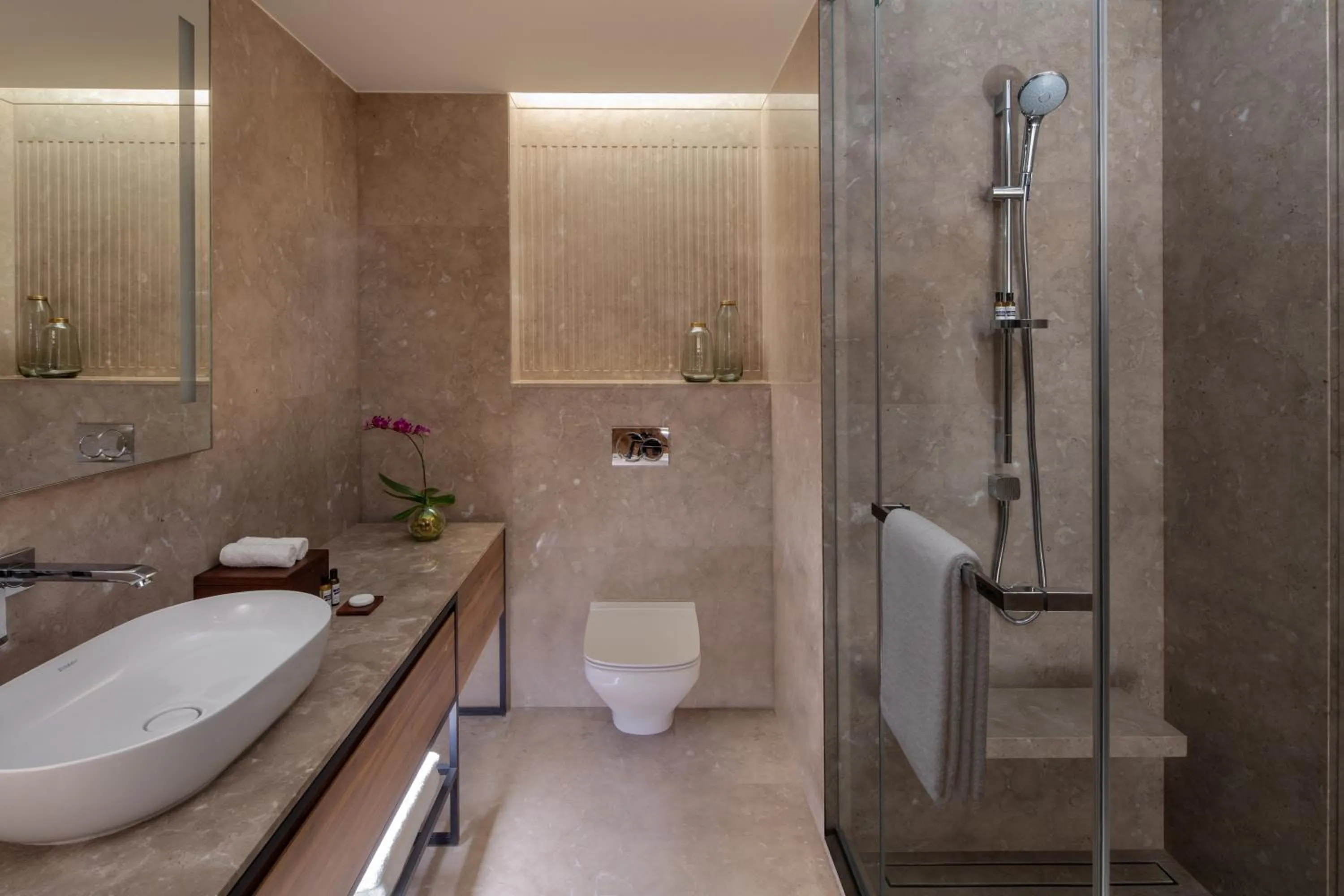 Bathroom in Hyatt Regency Trivandrum