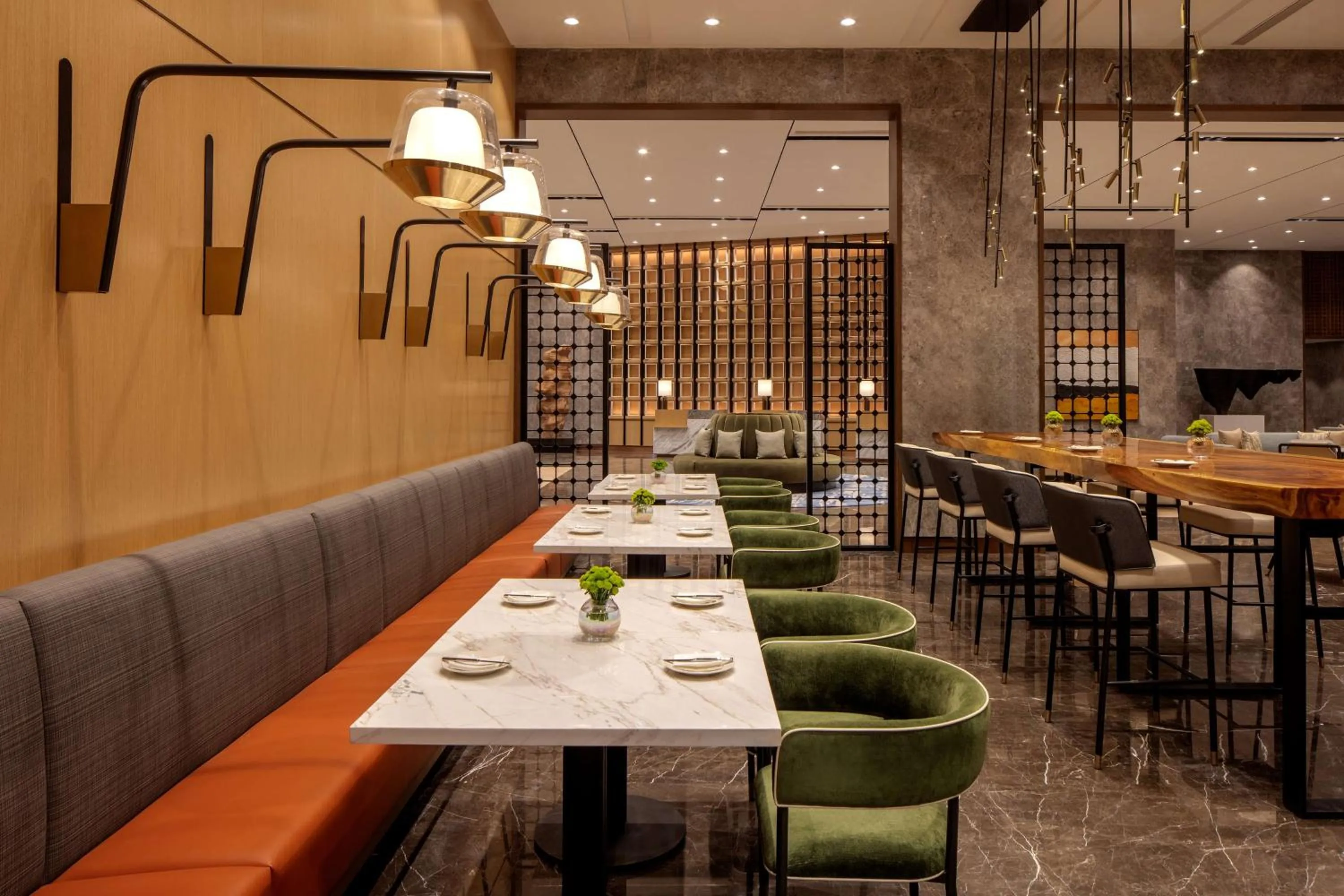 Restaurant/places to eat in Hyatt Regency Trivandrum