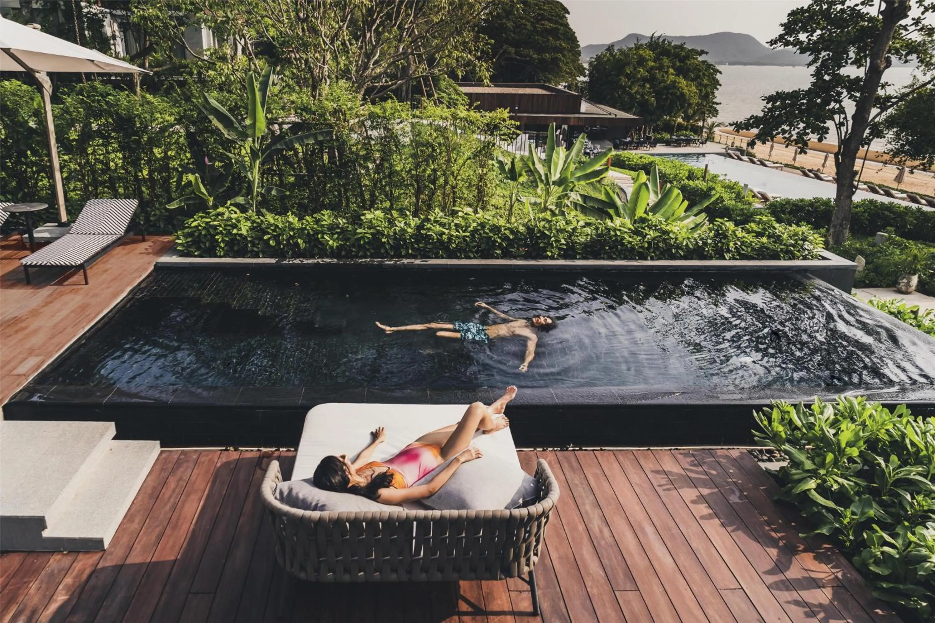 Swimming pool in Andaz Pattaya Jomtien Beach, By Hyatt