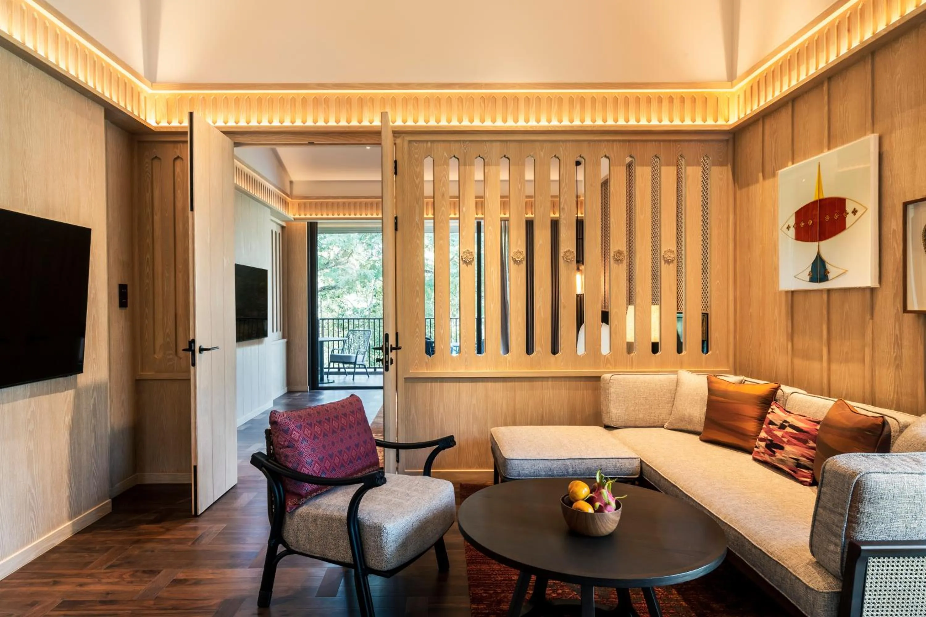 Living room in Andaz Pattaya Jomtien Beach, By Hyatt