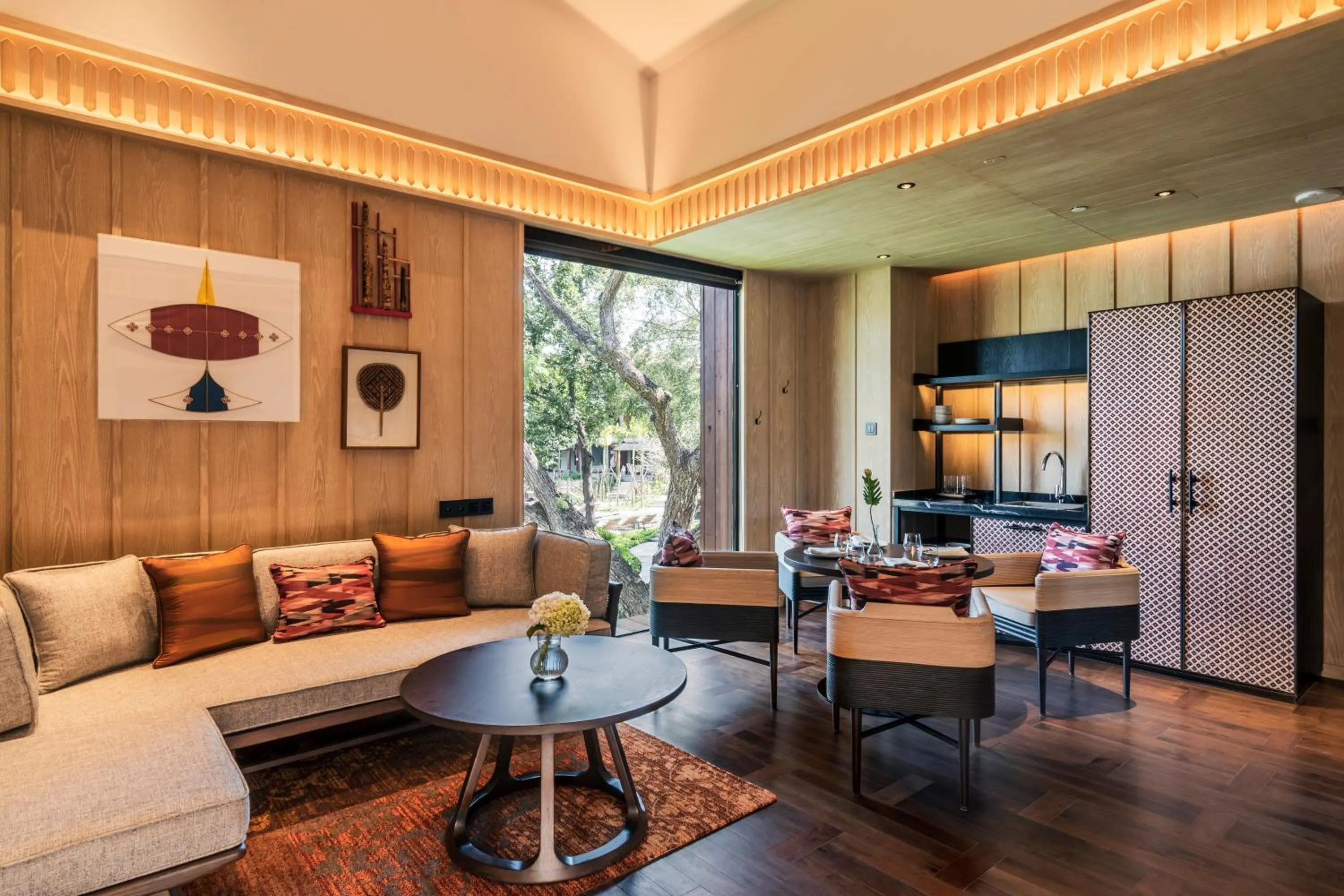 Living room in Andaz Pattaya Jomtien Beach, By Hyatt