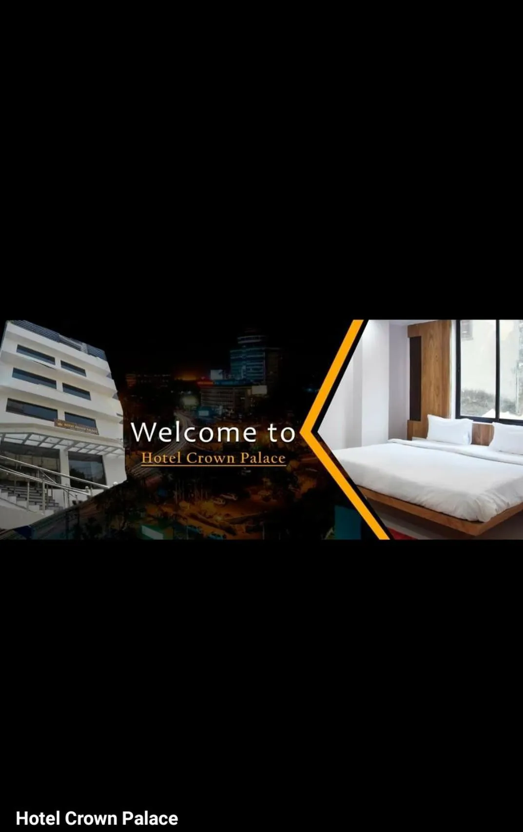 Property building in Hotel Crown Palace