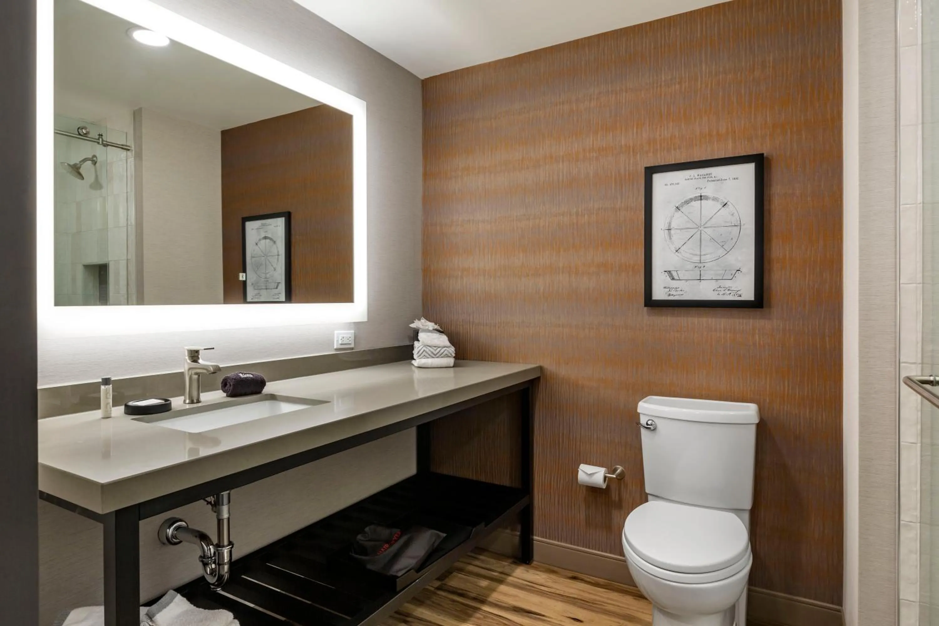 Bathroom in Cambria Hotel New Haven University Area