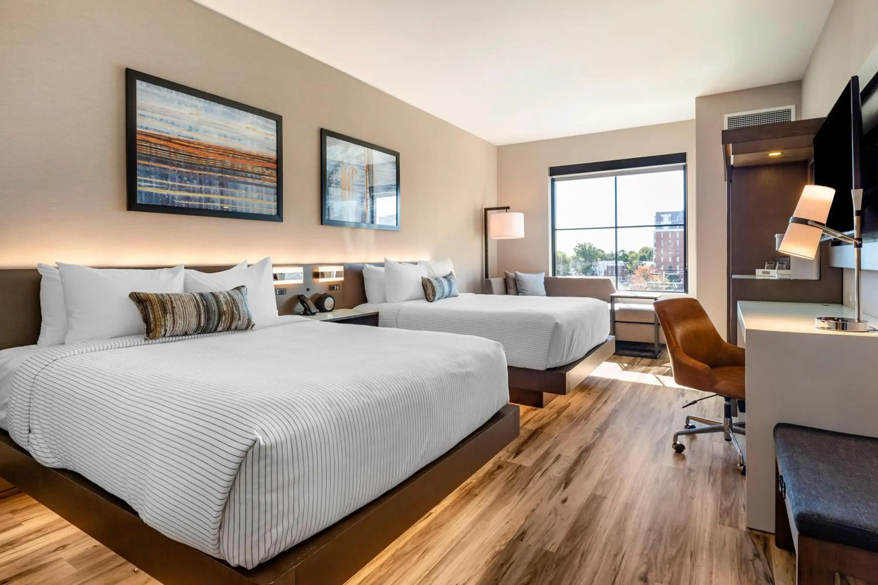 Bed in Cambria Hotel New Haven University Area Bed in Cambria Hotel New Haven University Area