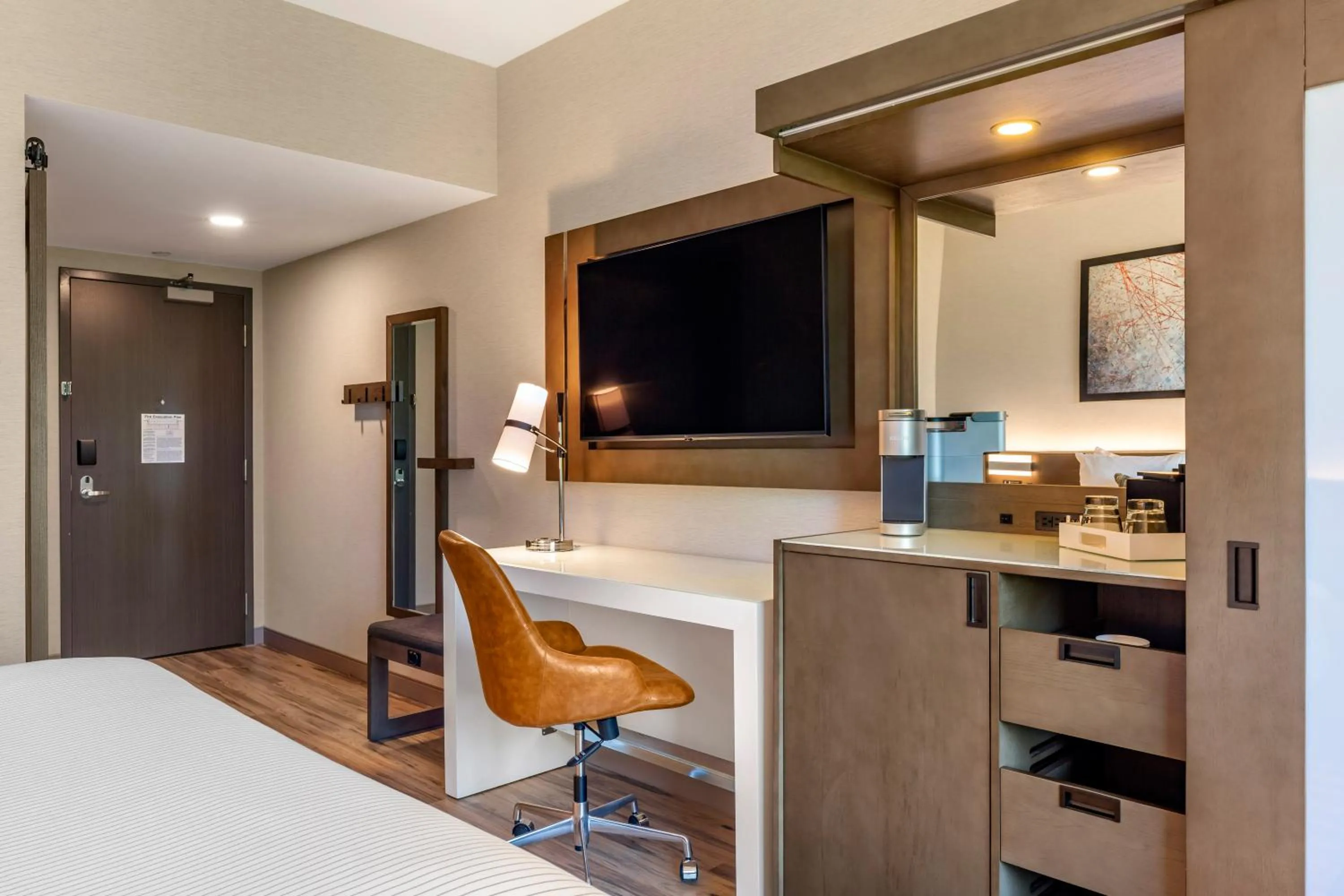 Bed in Cambria Hotel New Haven University Area