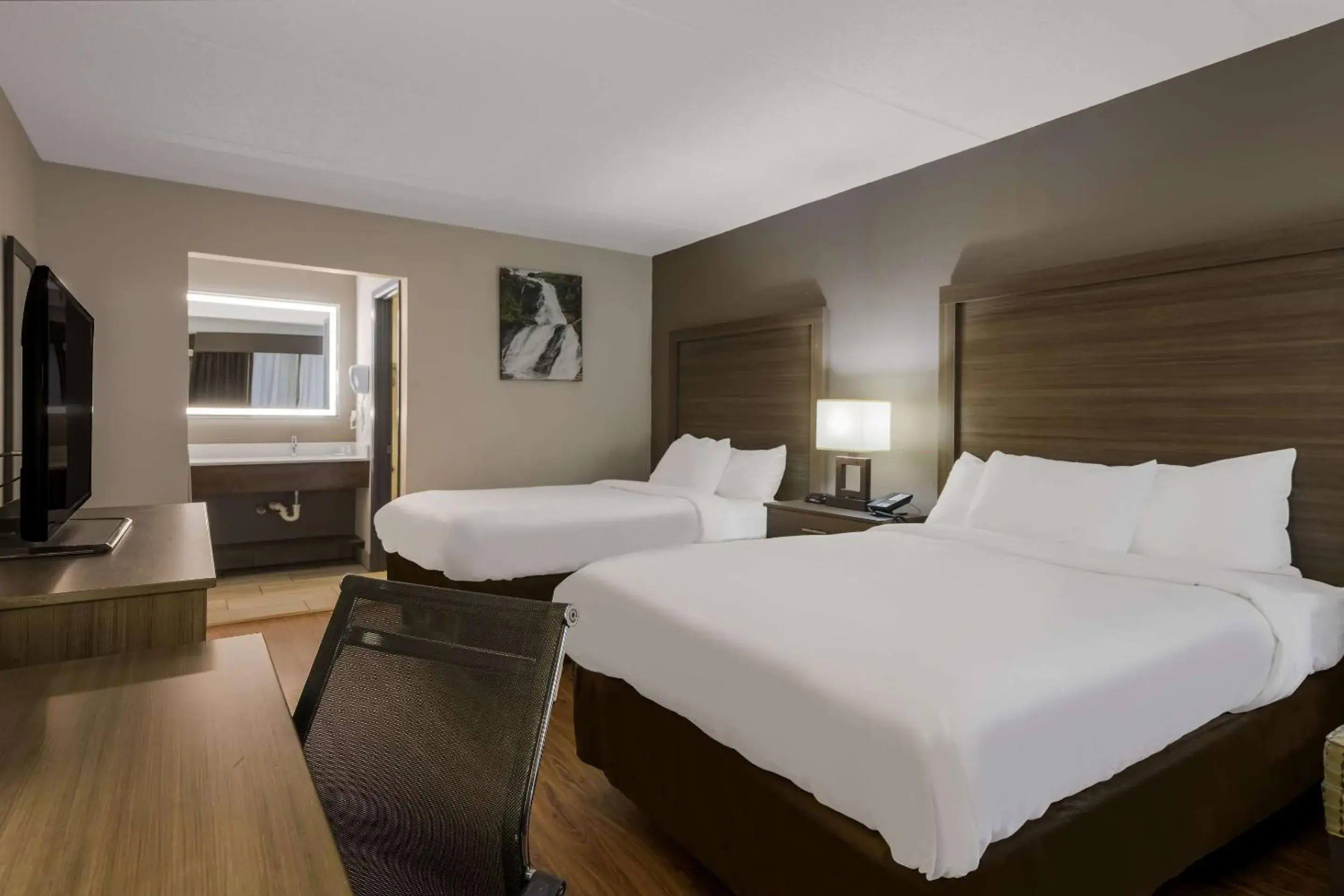 Bedroom, Bed in Quality Inn Asheville Airport Bedroom, Bed in Quality Inn Asheville Airport